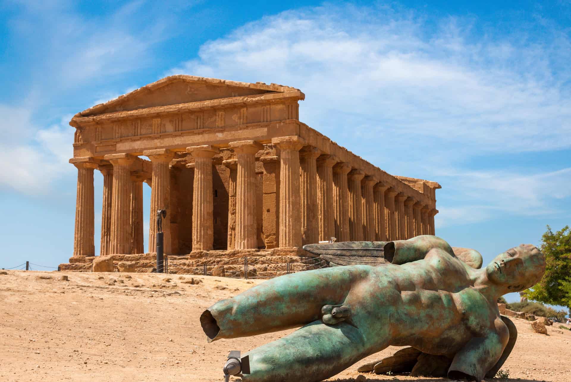 agrigente temple de la concorde