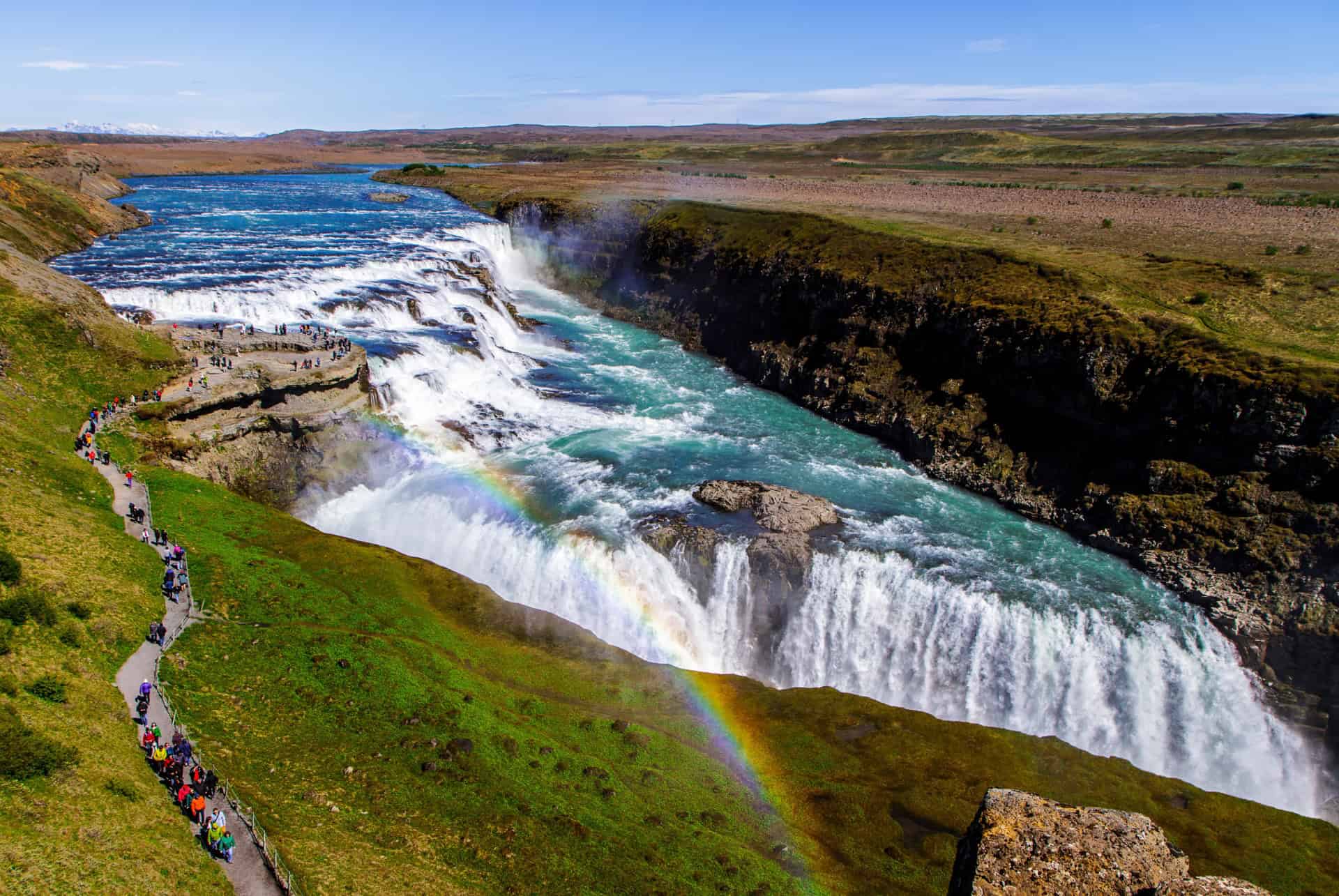 cascade gullfoss cercle d'or en islande