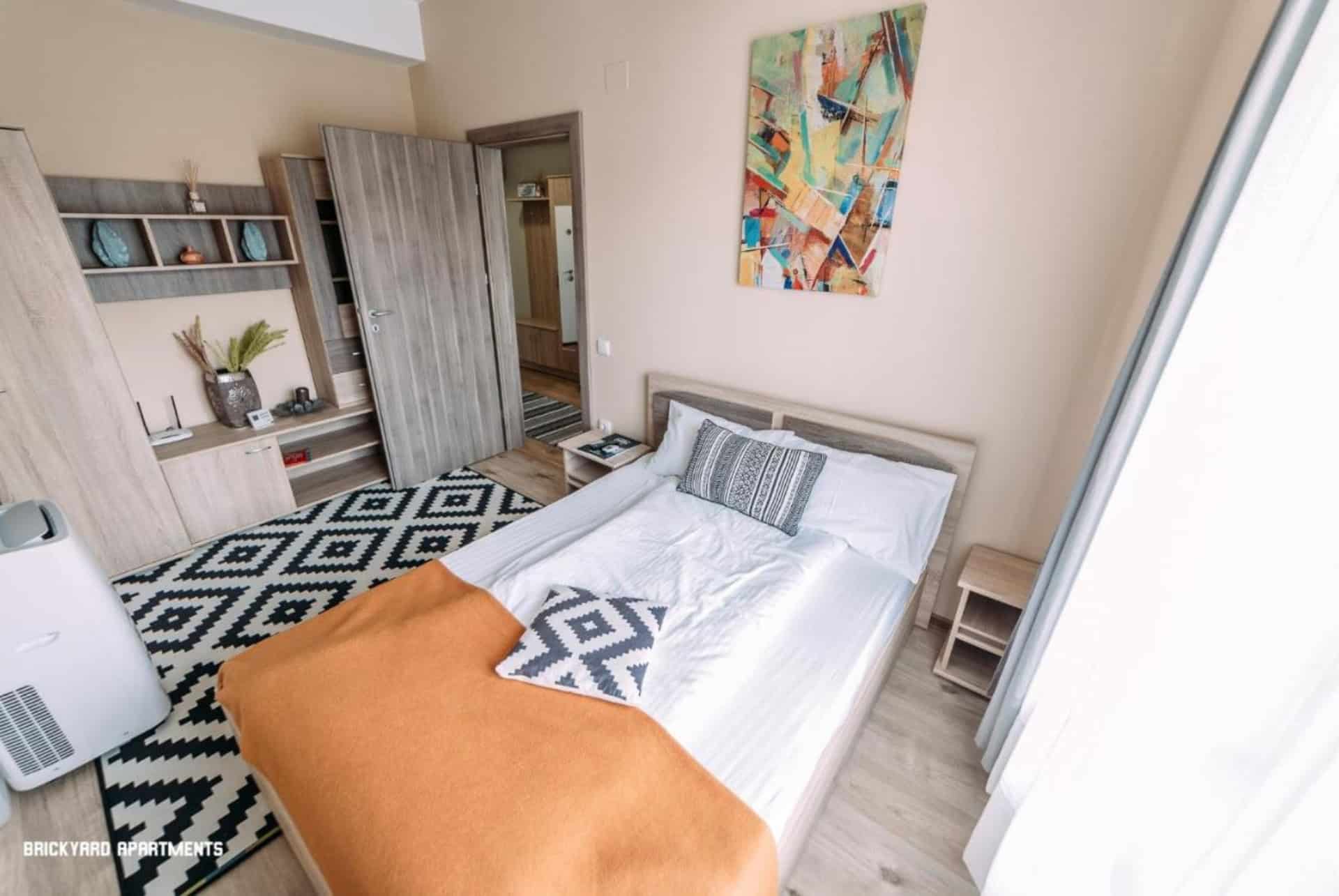 chambre au brickyard apartments cluj