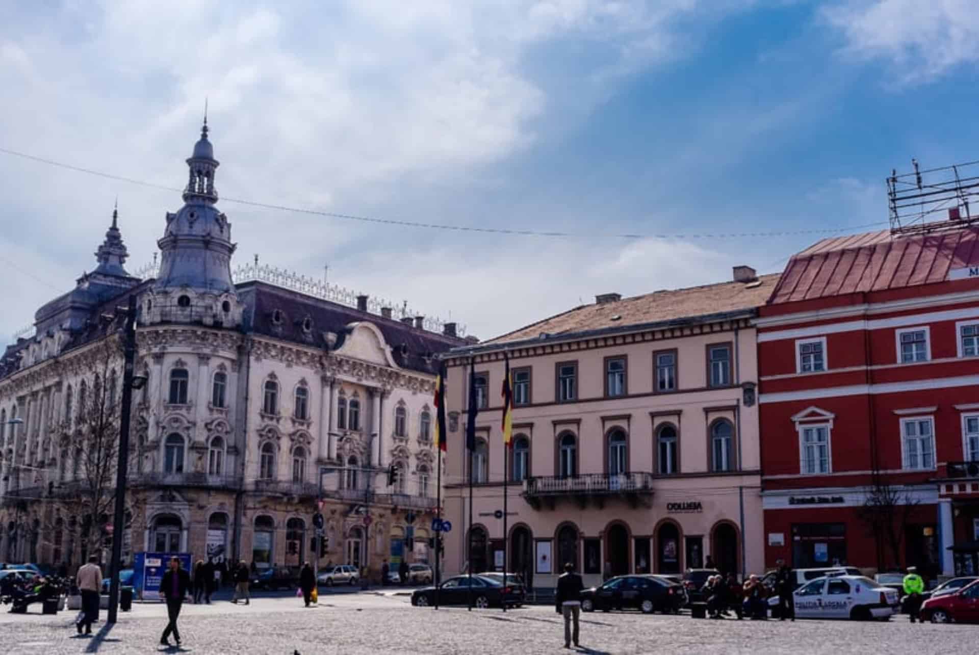 cluj-napoca place piata unirii