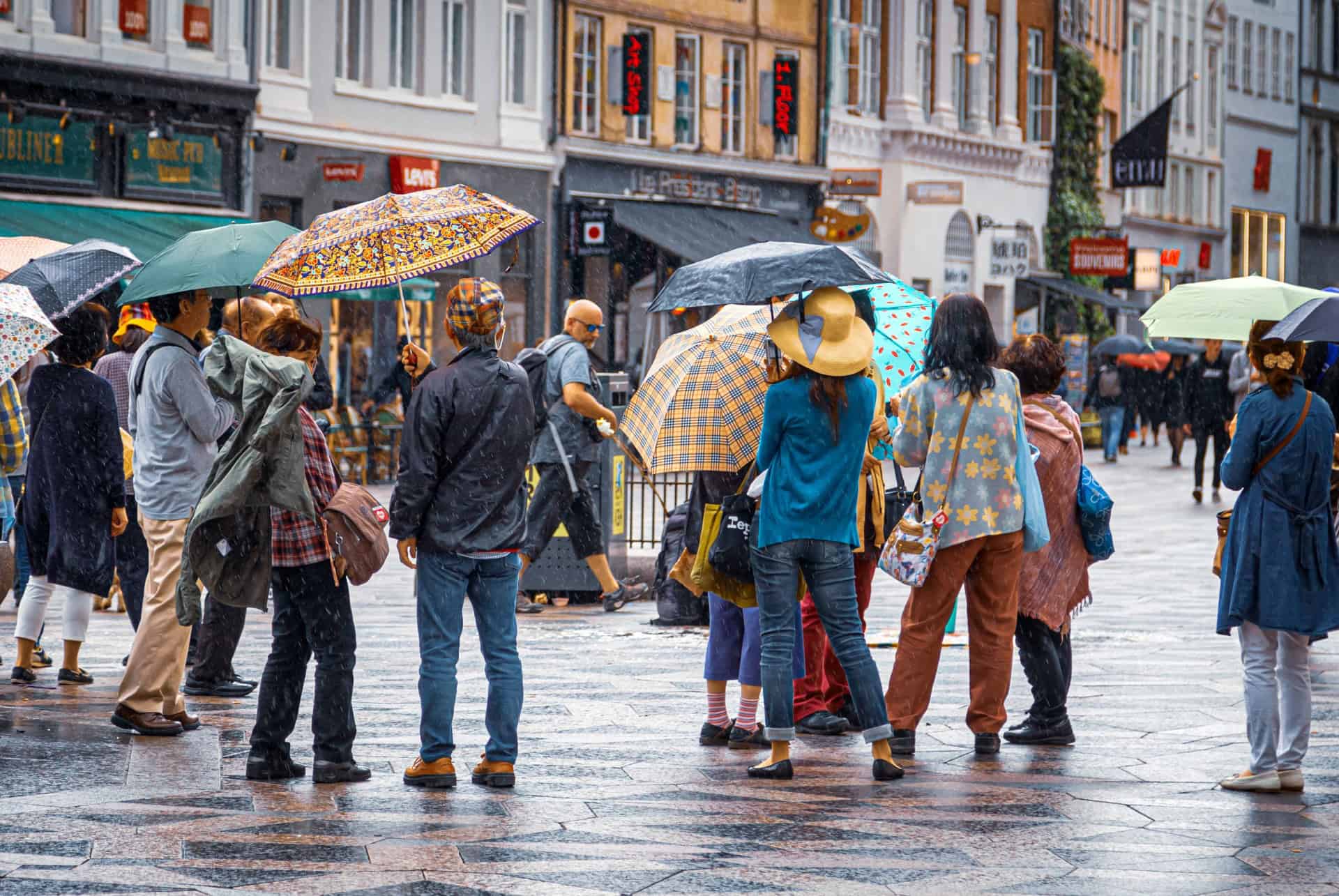 copenhague en octobre pluie