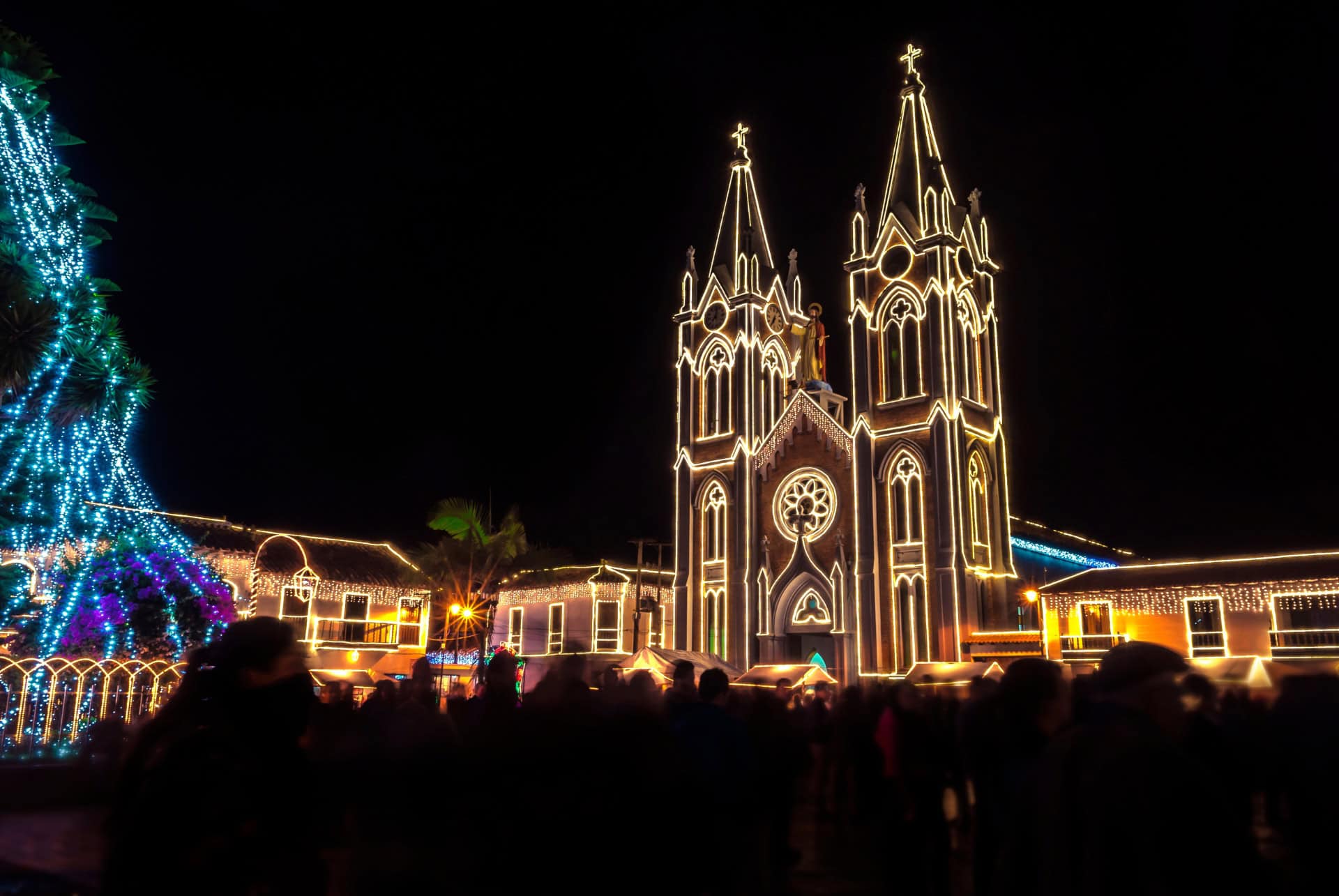 fête de la lumière colombie