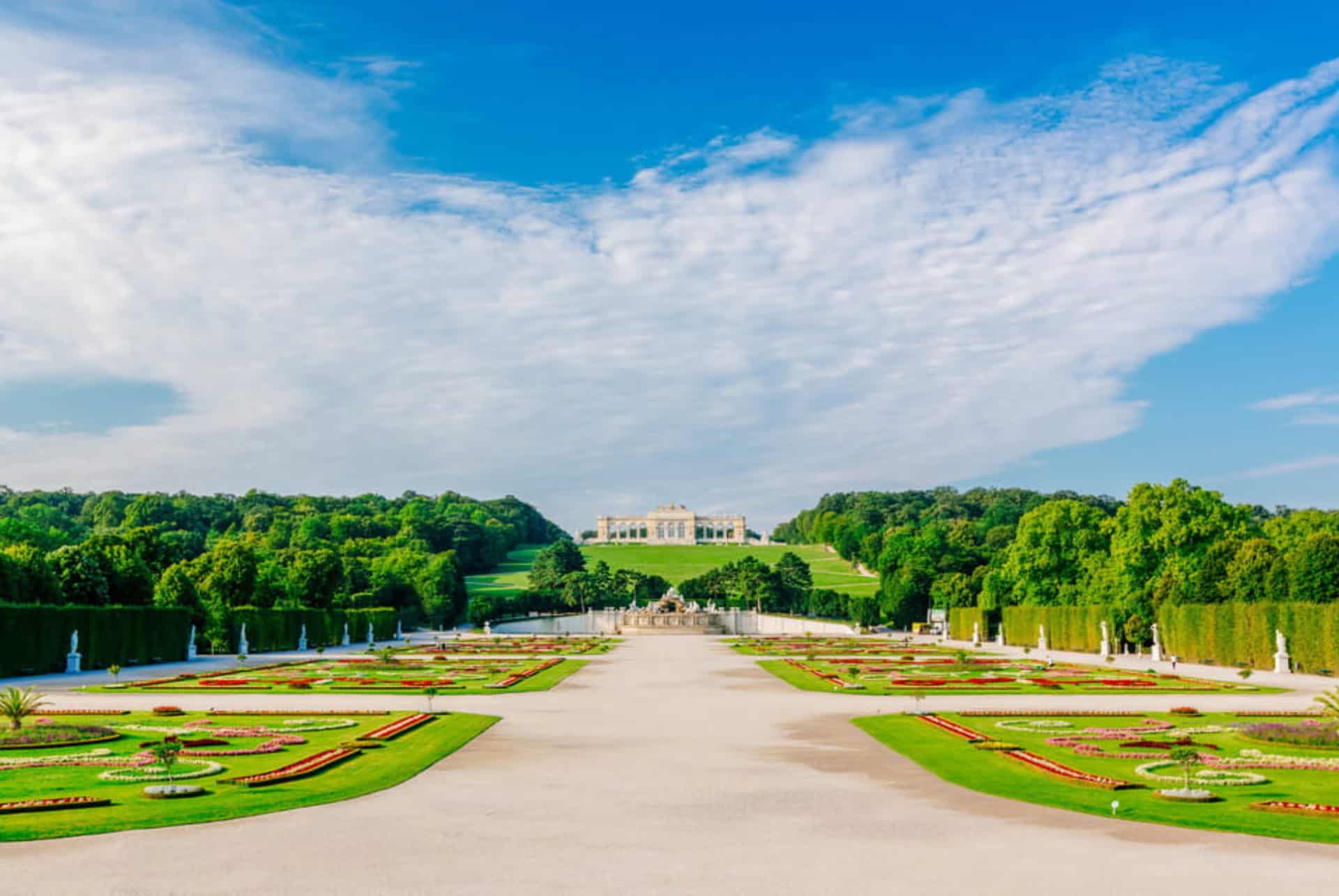 jardins chateau de schonbrunn