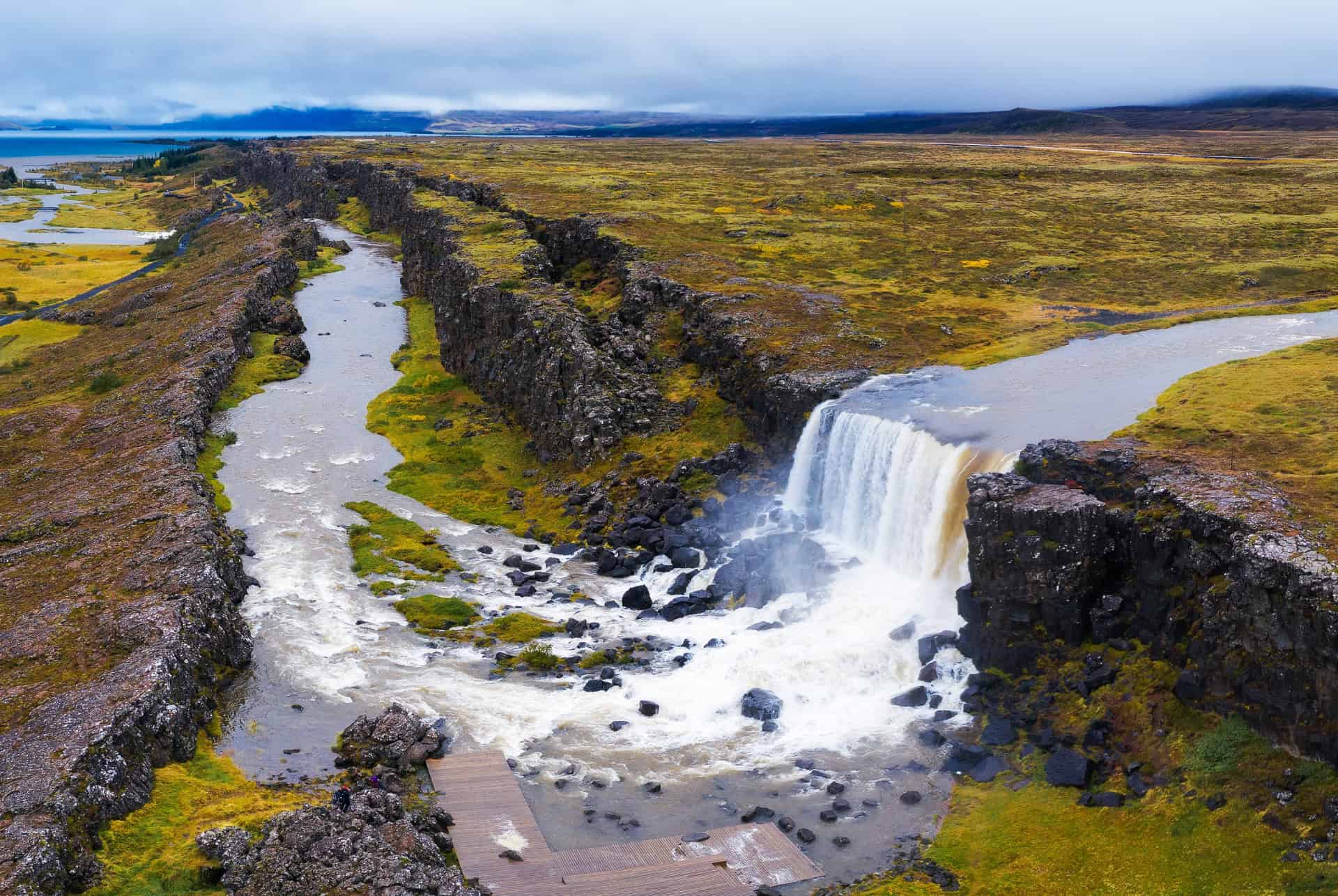 oxararfoss cercle d'or