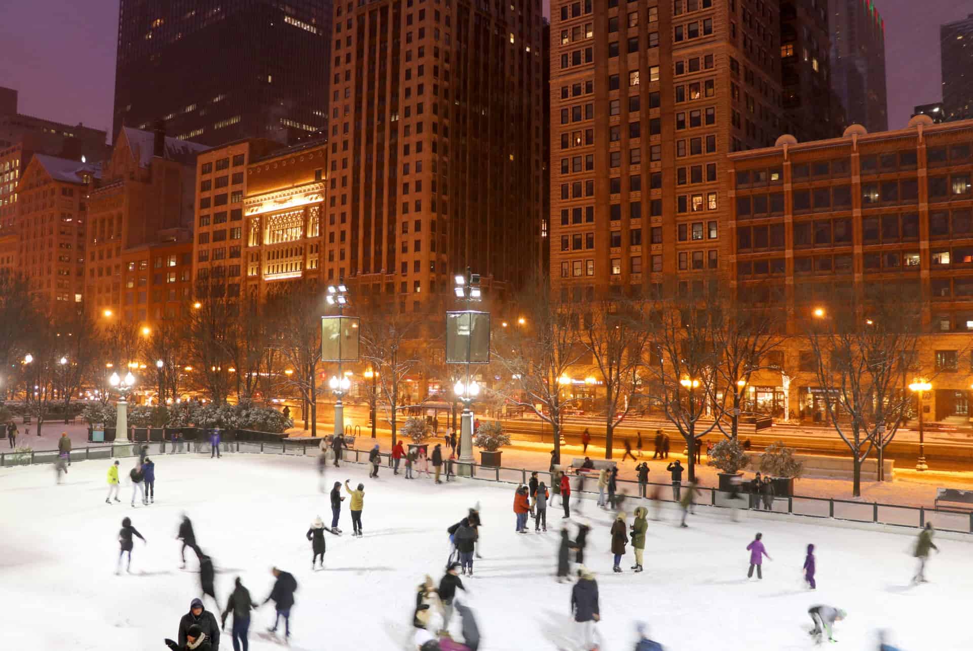 patinoire plein air chicago