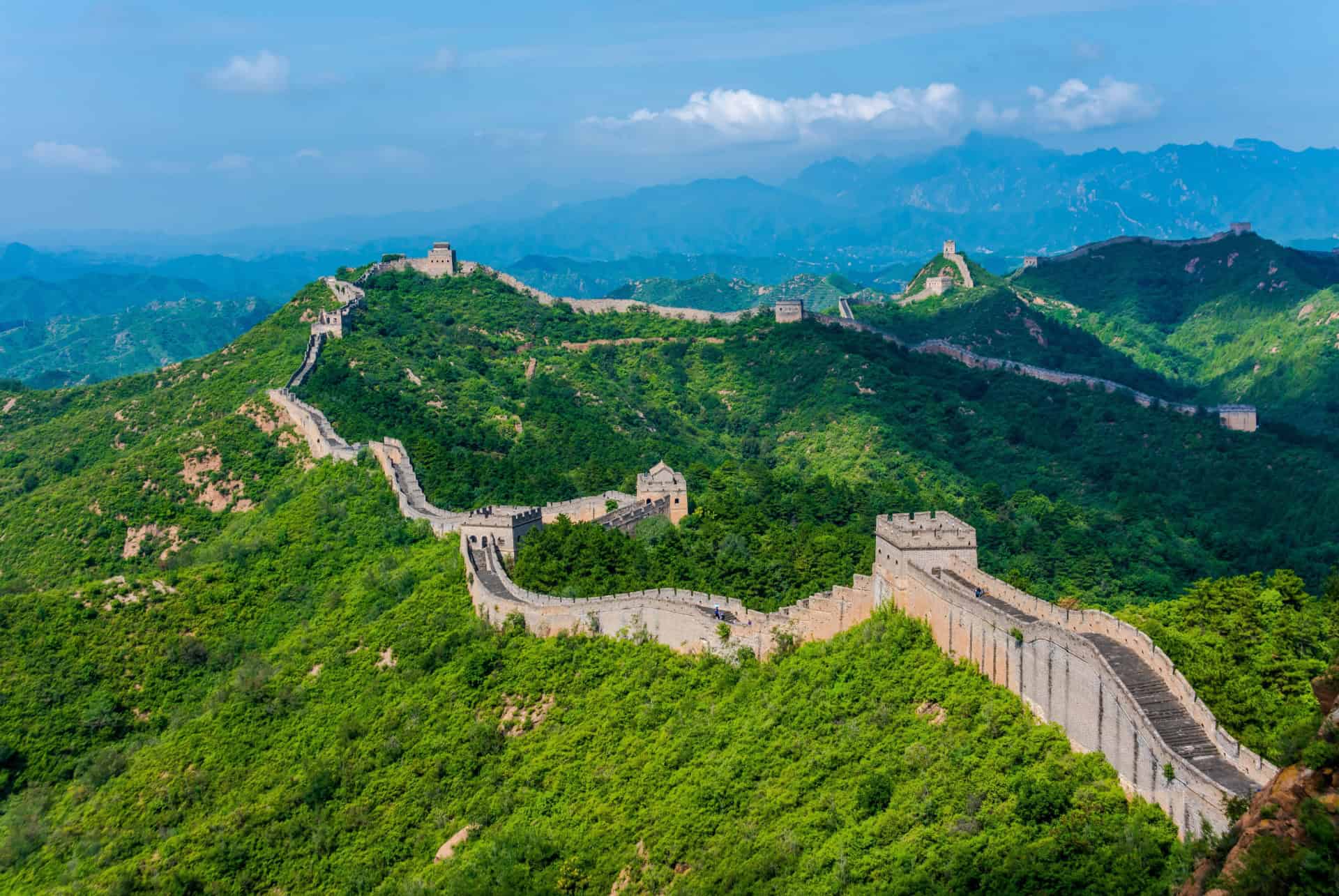 paysage grande muraille de chine