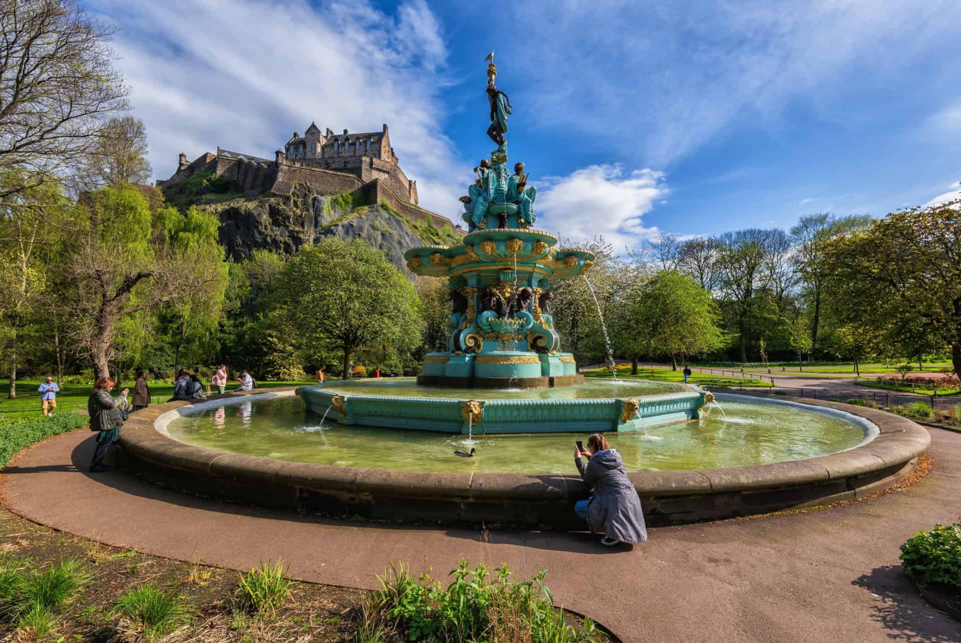 princes street gardens que faire a edimbourg