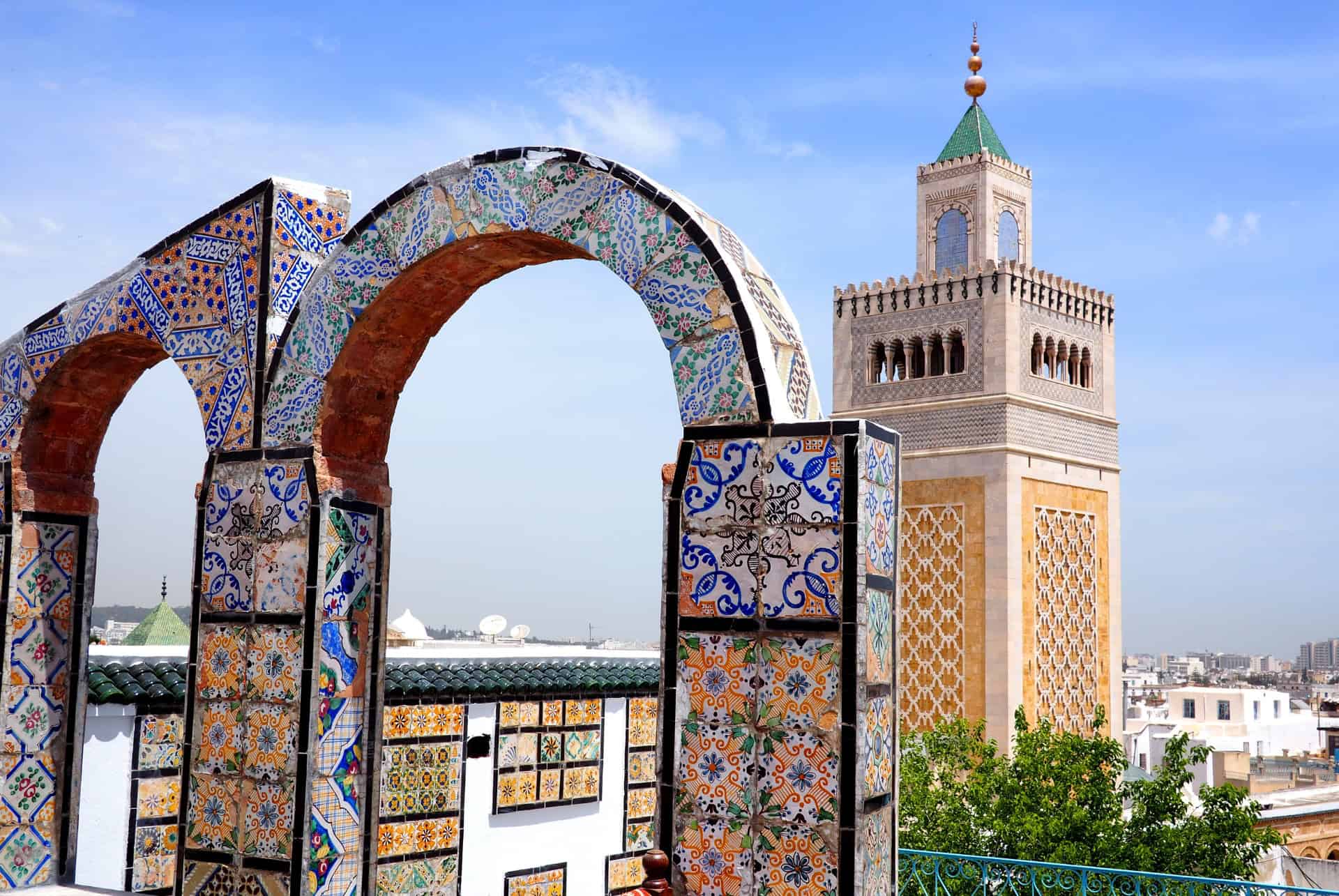 que faire a tunis vue des toits