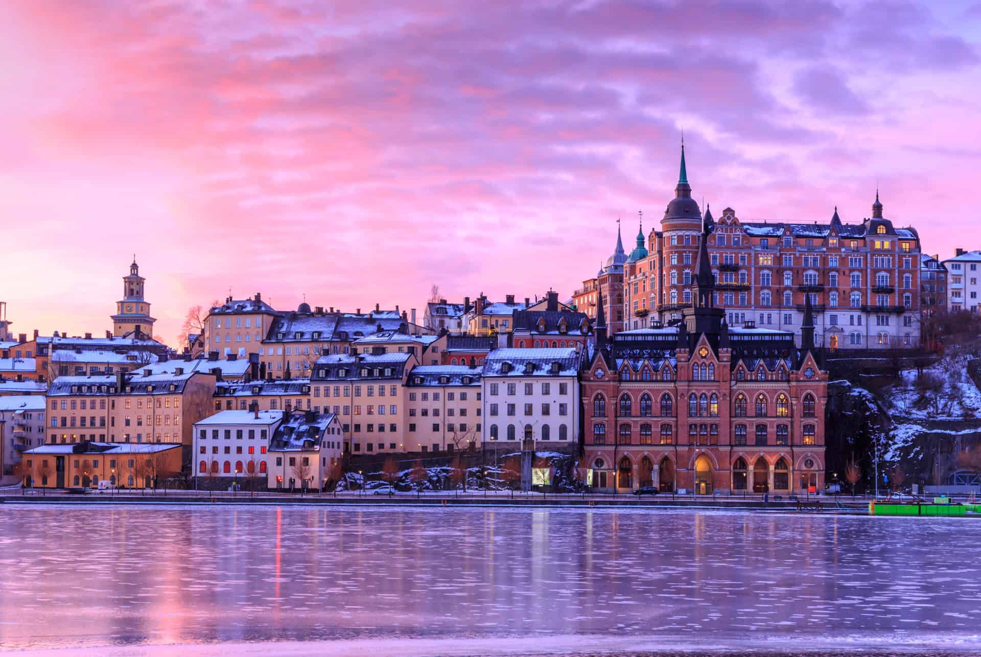 stockholm en hiver