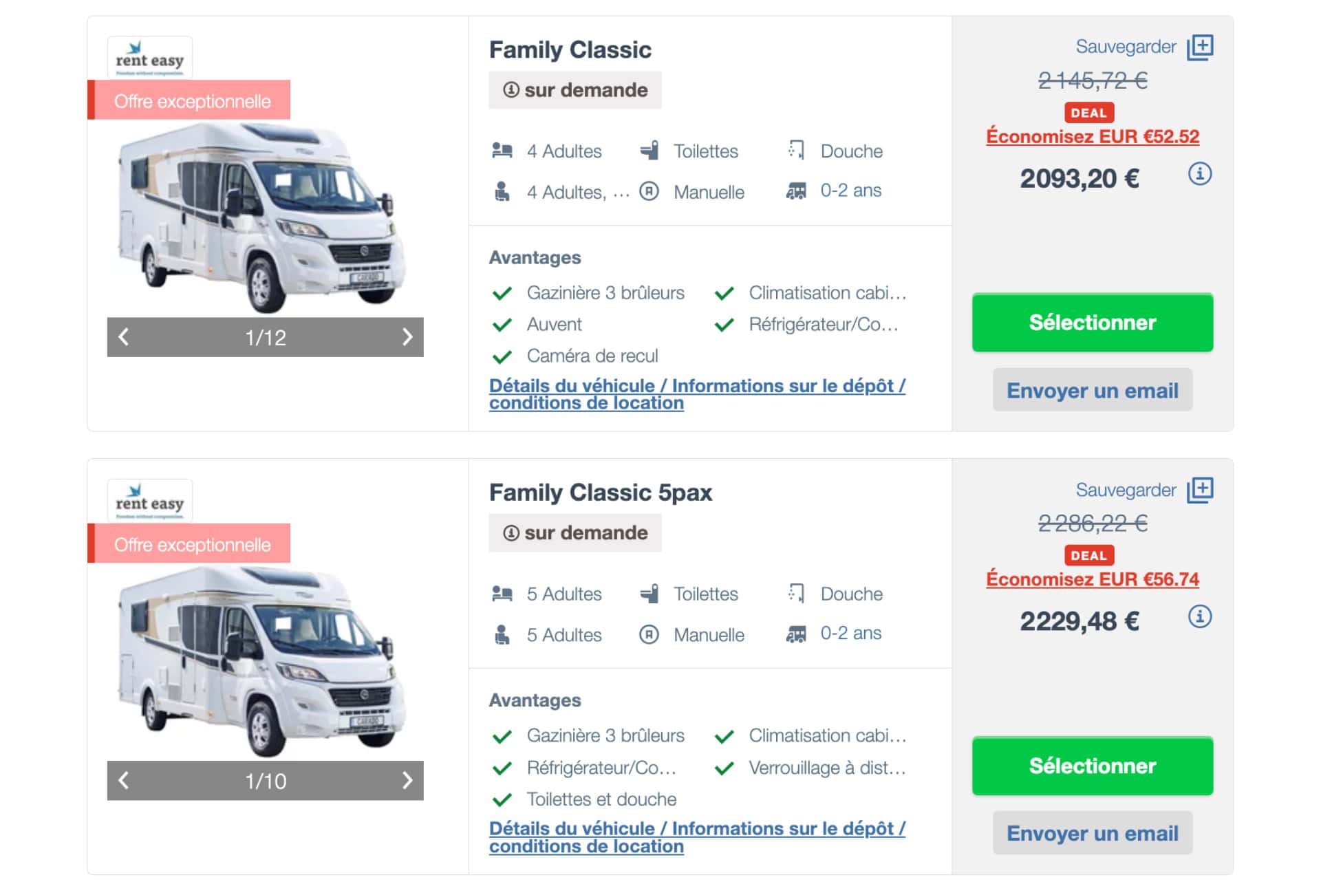 tarifs location camping car islande