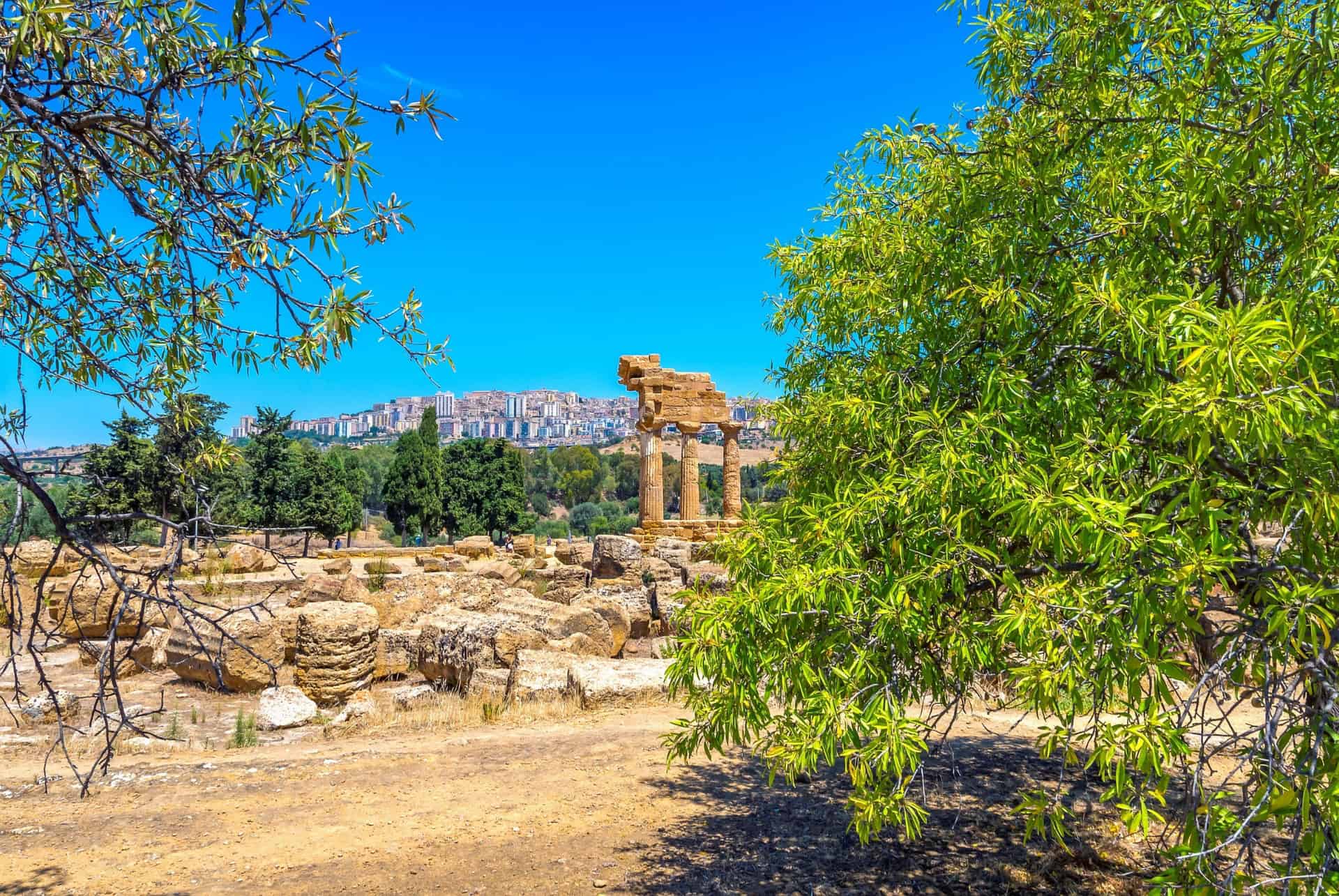 temple dioscures agrigente