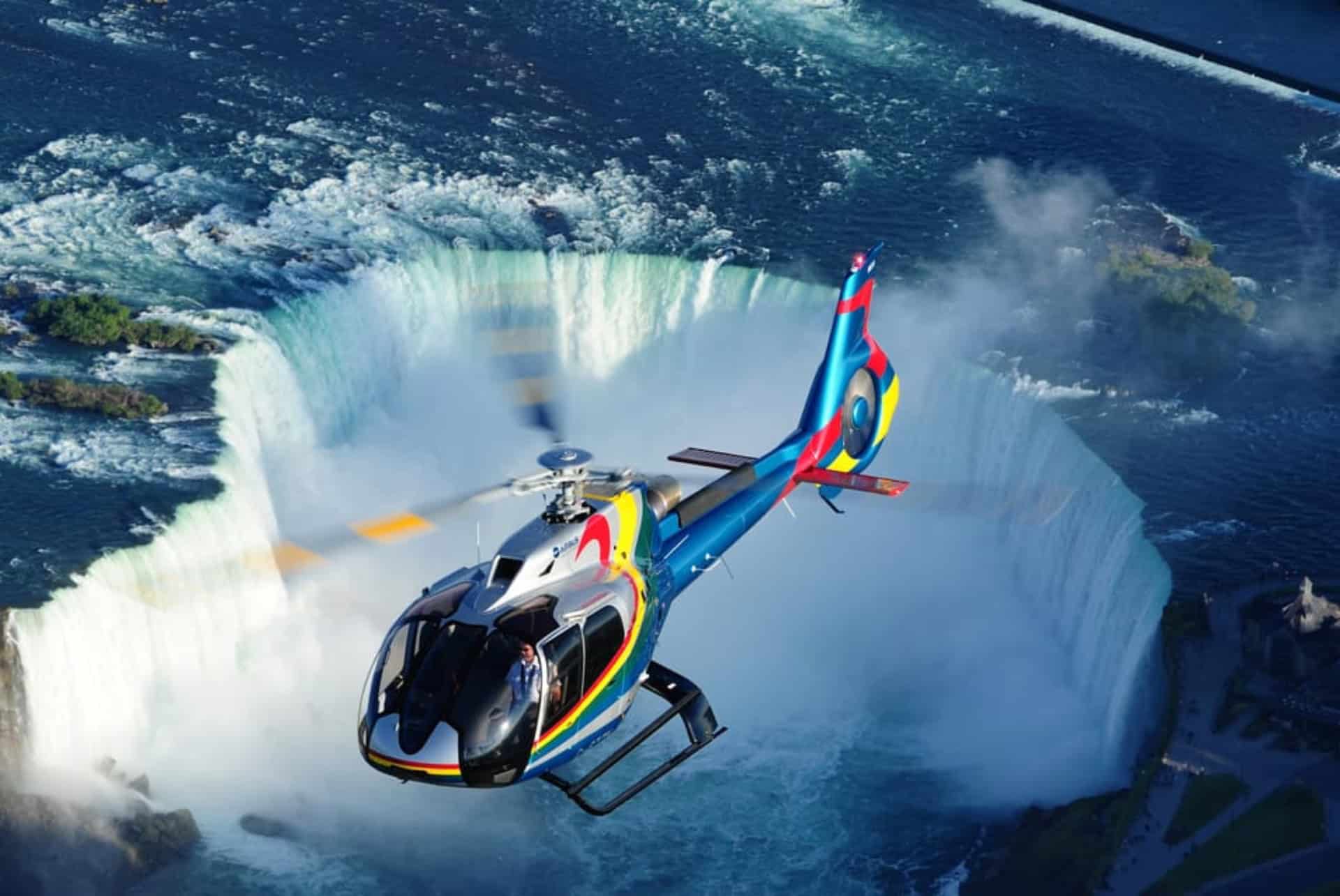 vol en helicoptere chutes du niagara