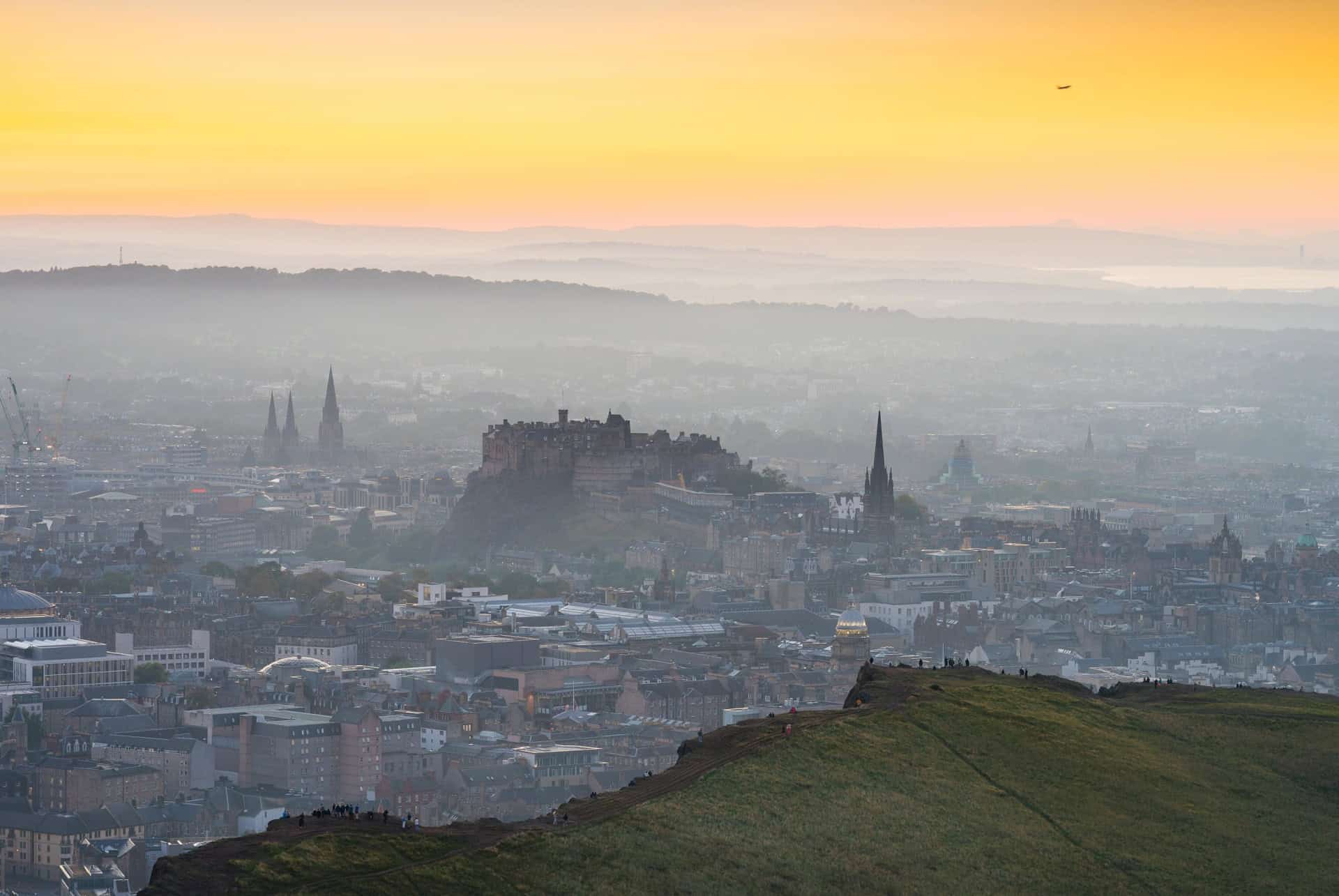 vue depuis arthur s seat