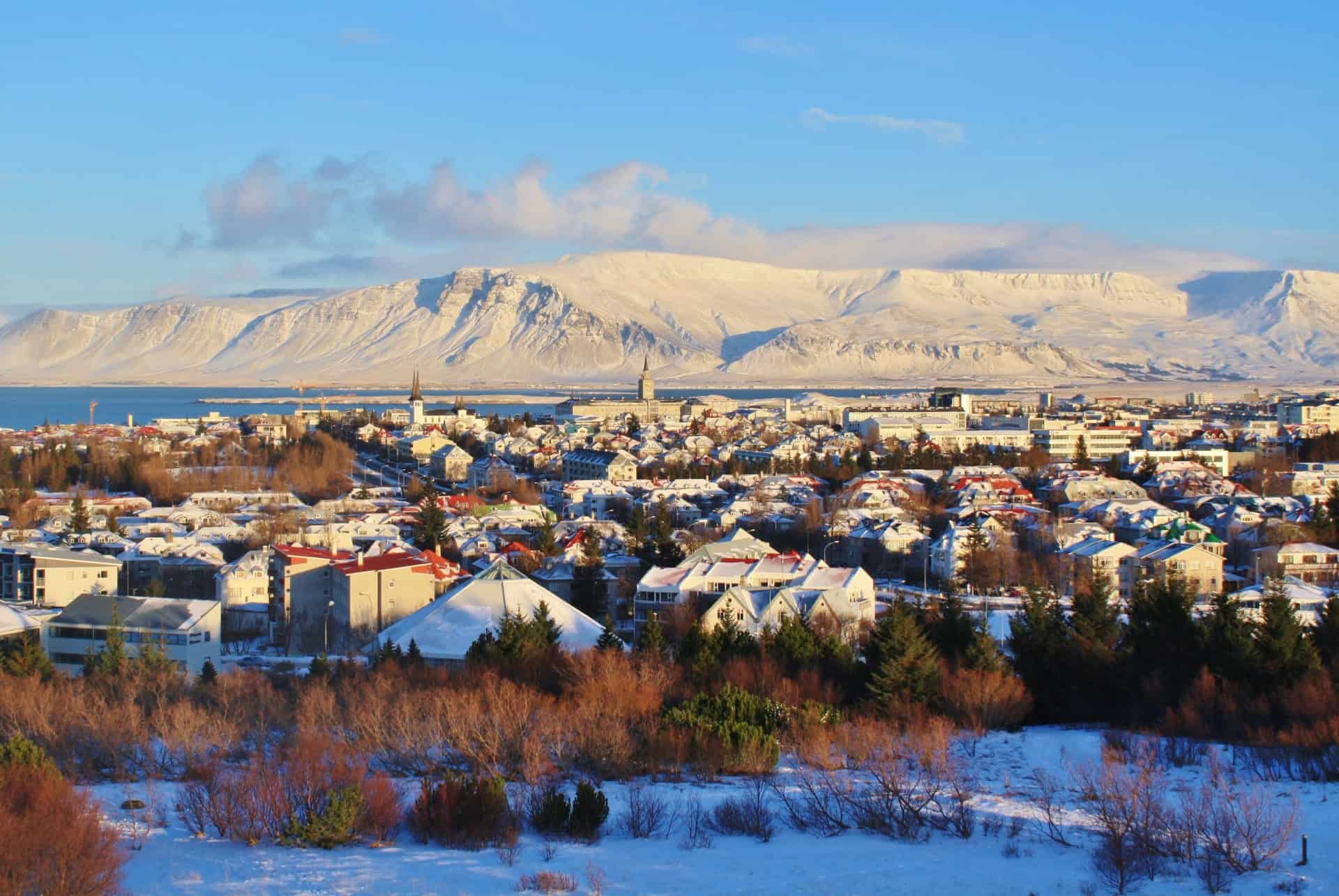 vue sur reykjavik