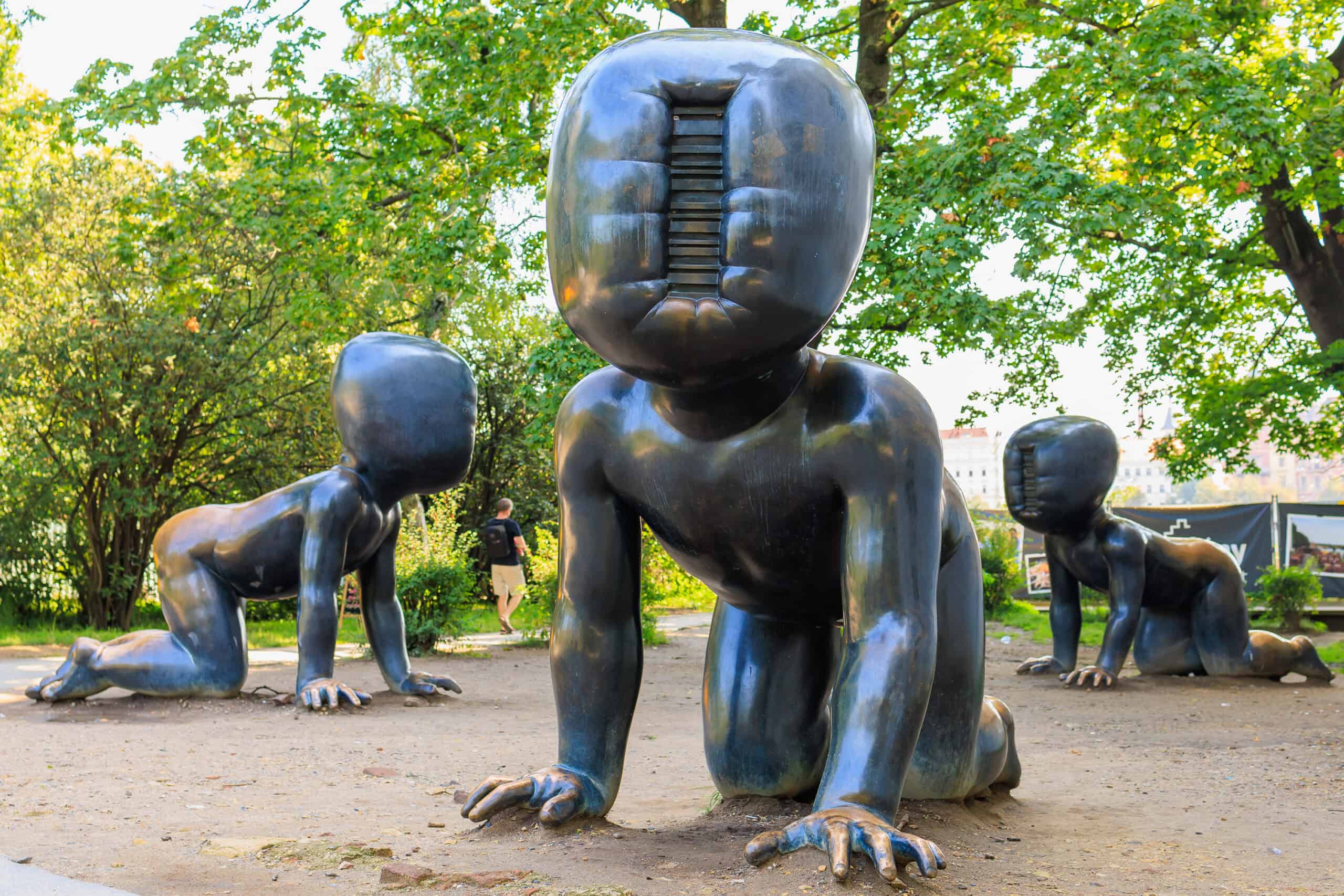 sculptures bébés