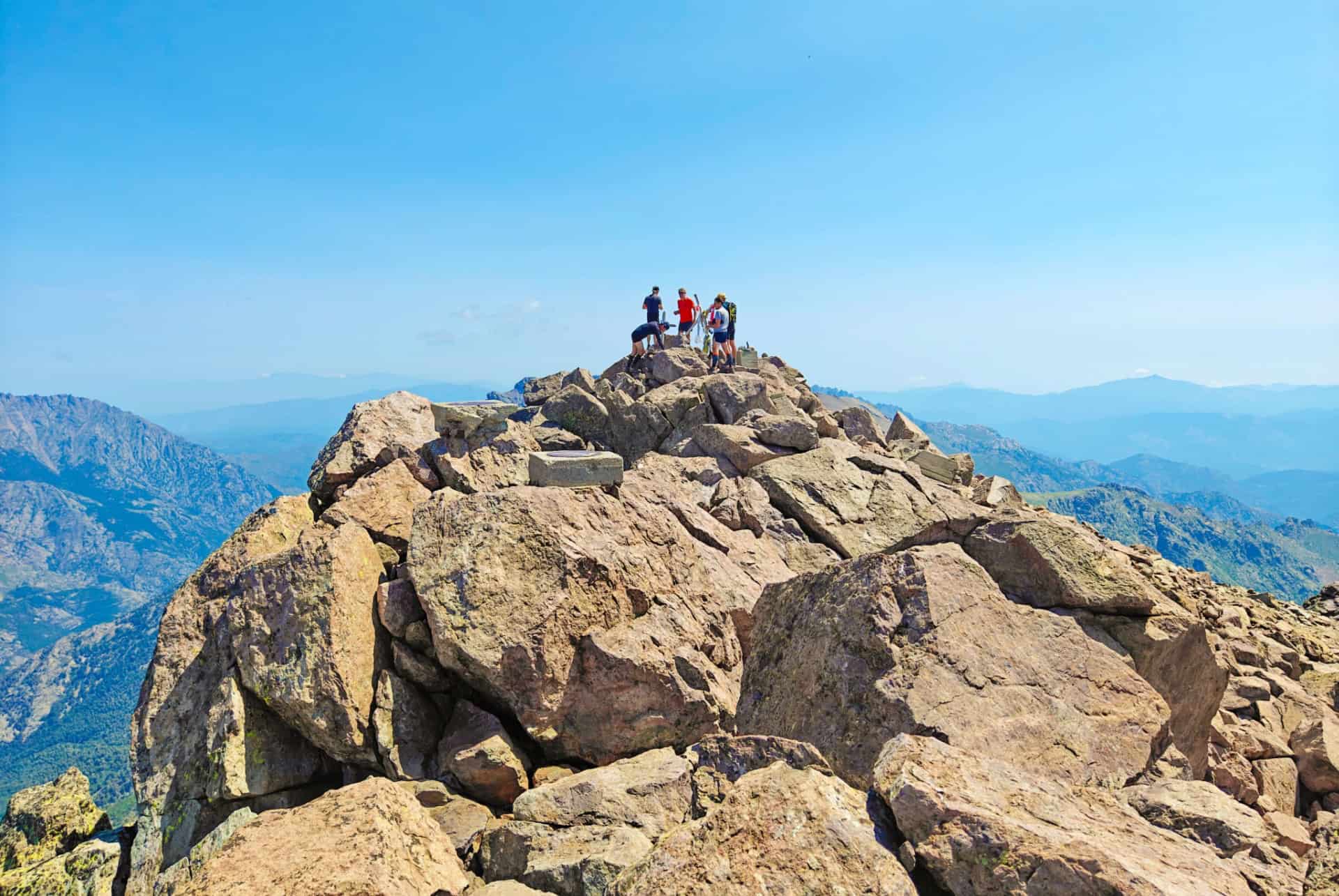 GR20 à corse calvi