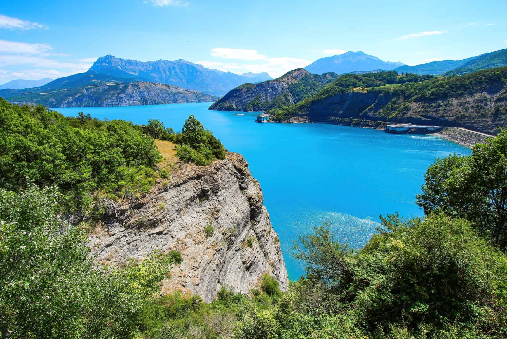 Le lac de Serre-Ponçon