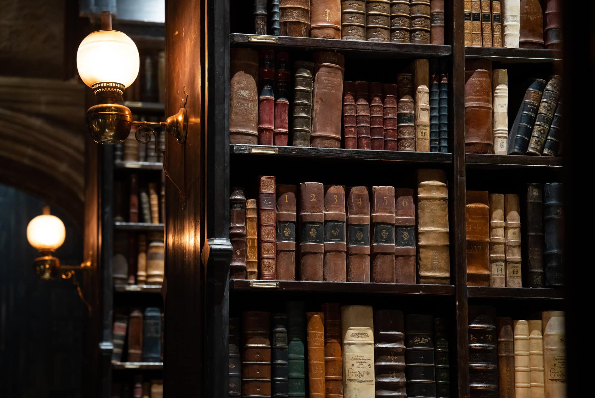 bibliotheque de poudlard dans les studios harry potter de tokyo