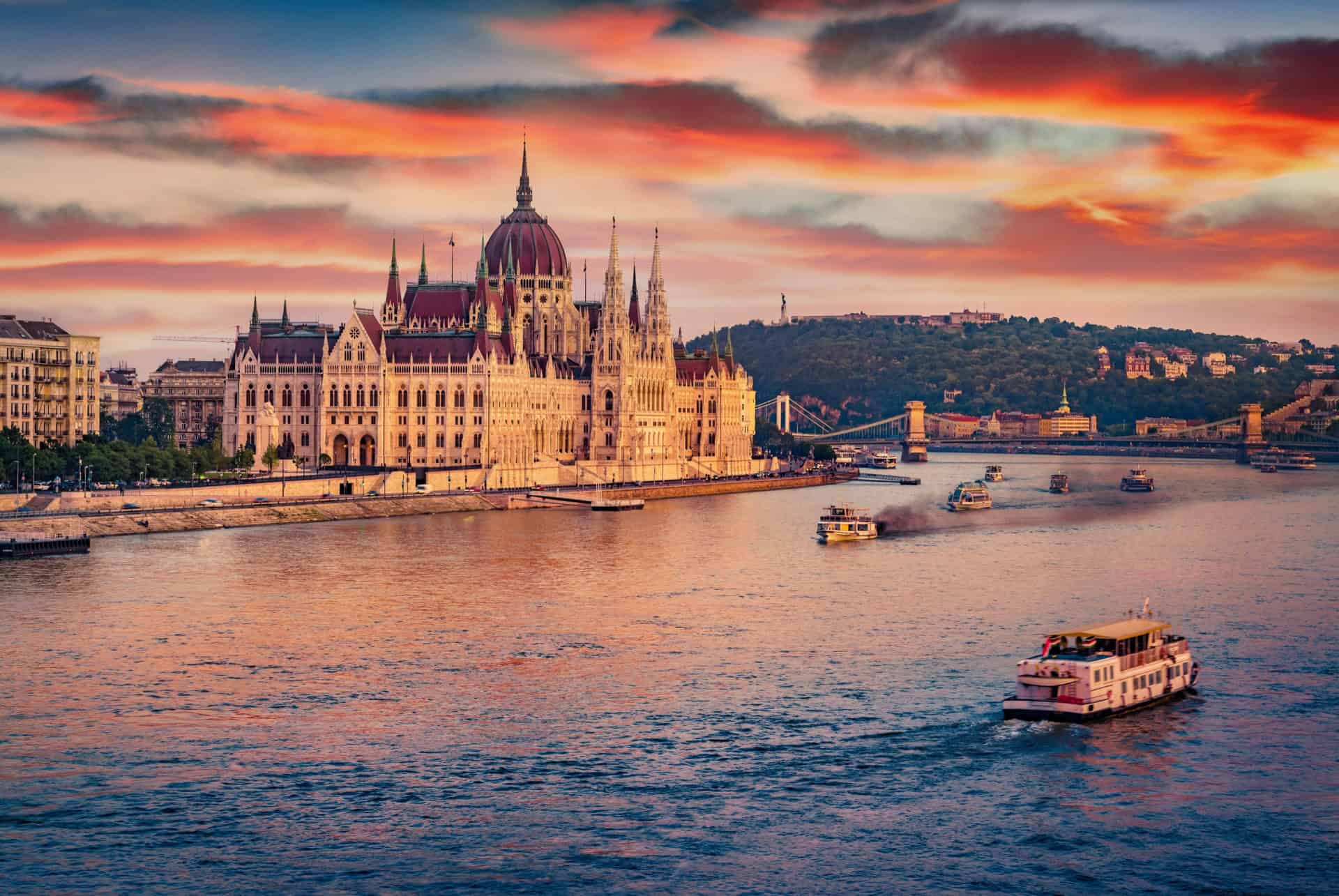 croisiere sur le danube à budapest en decembre