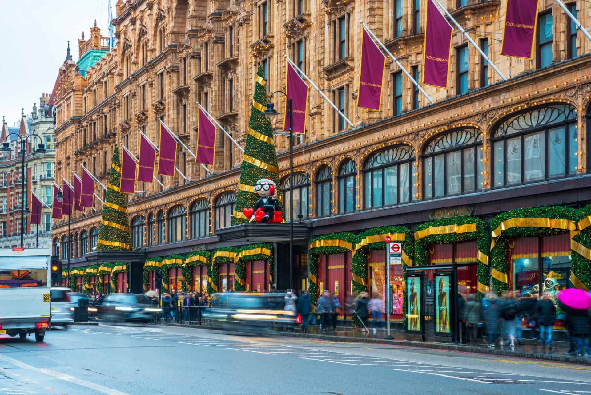 harrods londres a noel