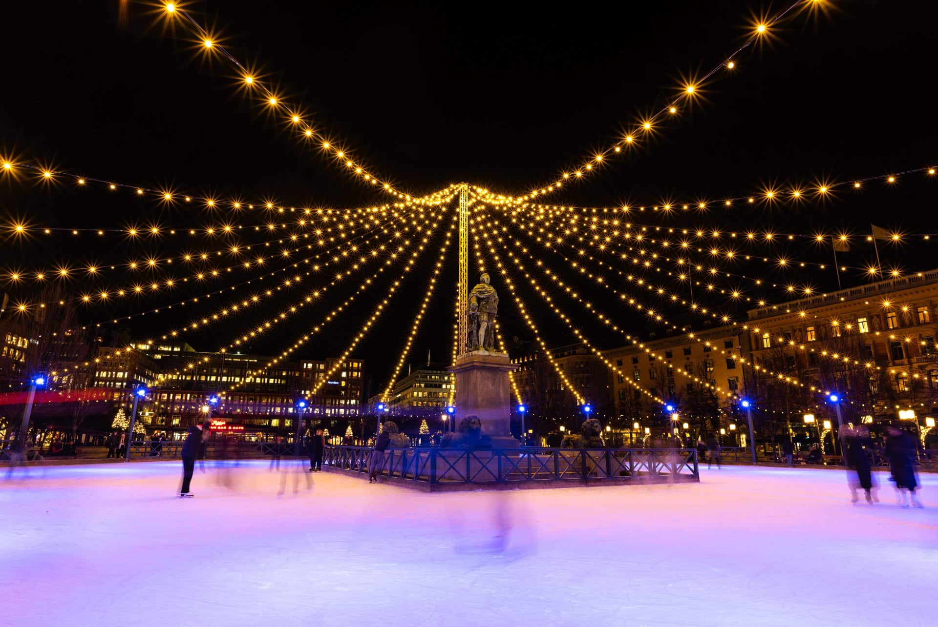 patinoire stockholm noel