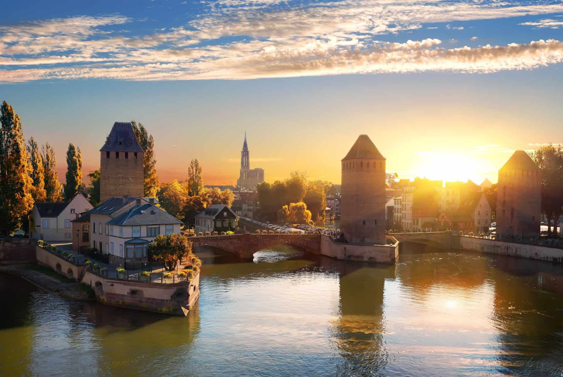 ponts couverts à strasbourg