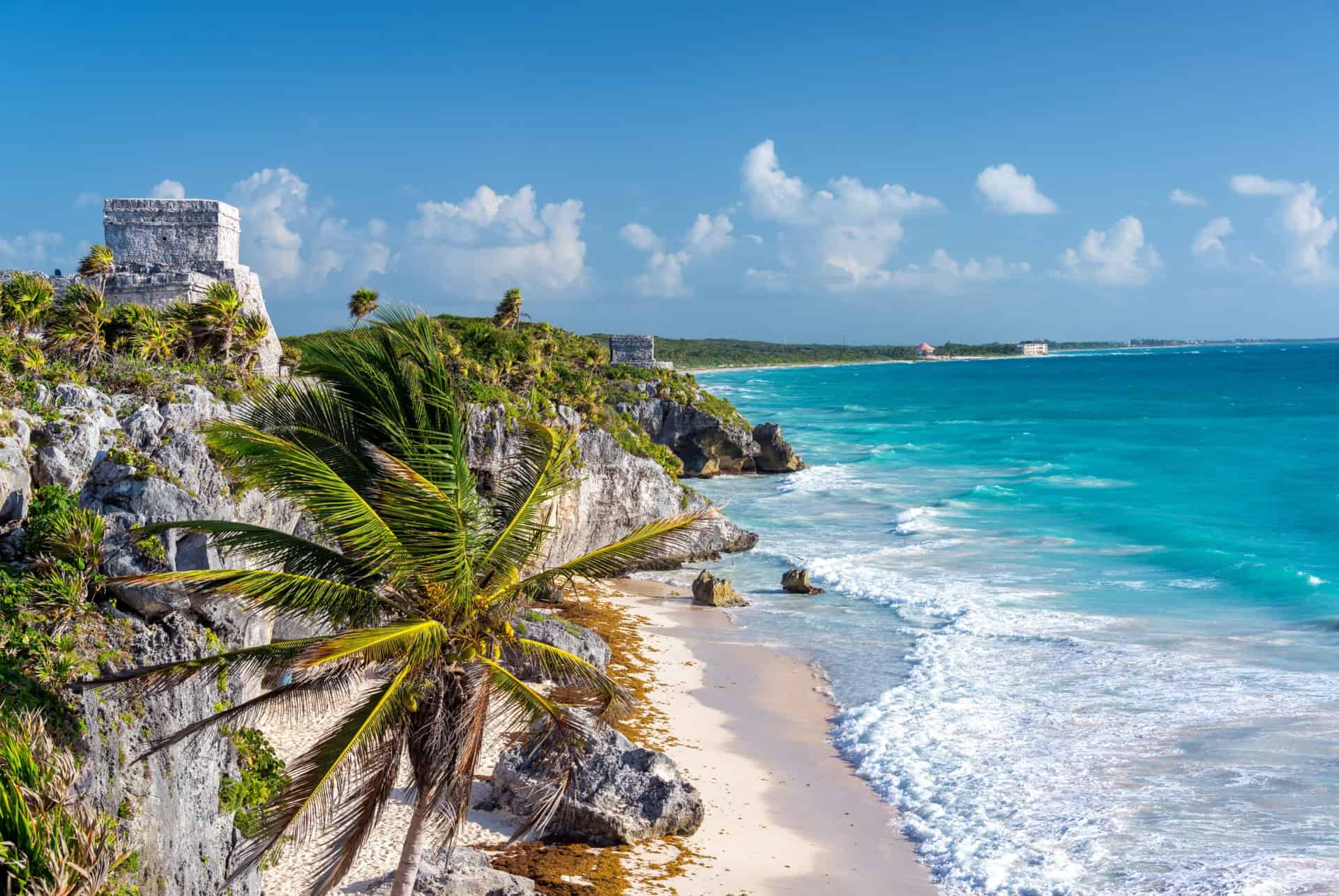 riviera maya ruines maya proche plage à tulum