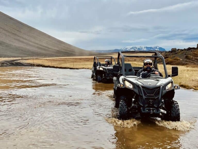 Safari guidé en VTT sur le lac Mývatn