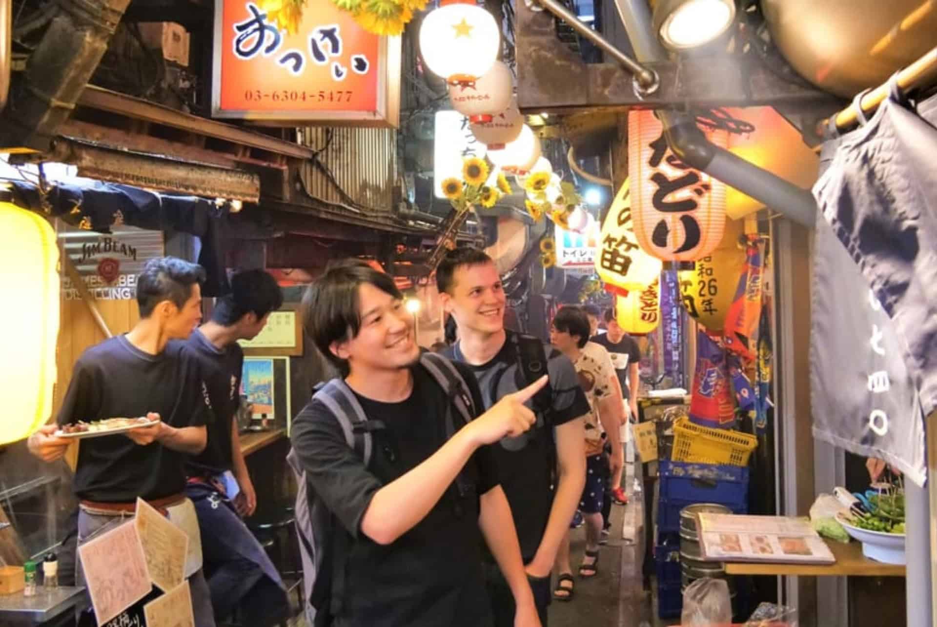 visite guidee des izakayas de shinjuku