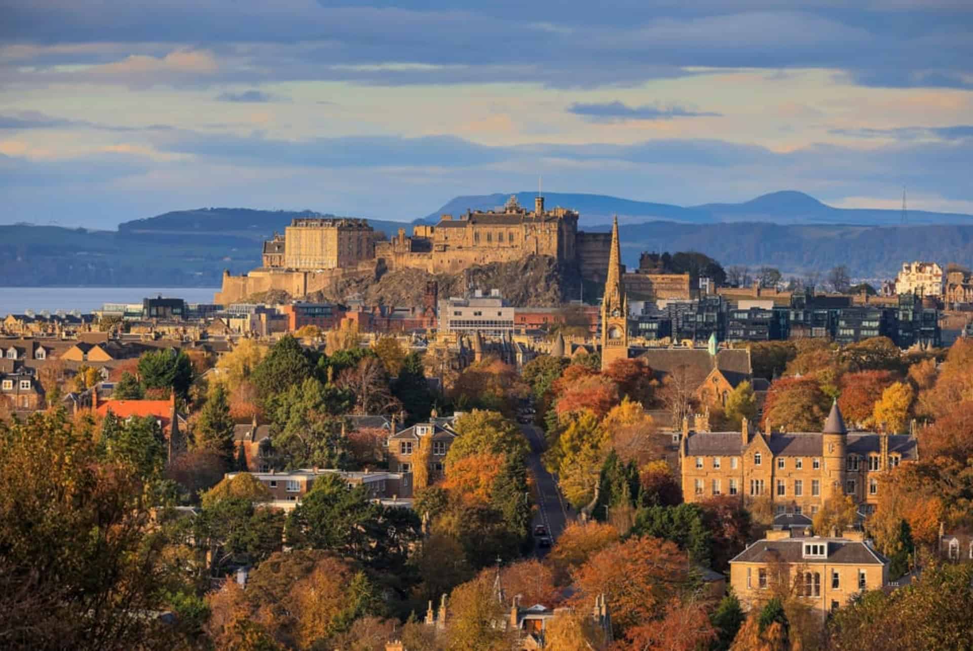 visite guidée edimbourg en automne