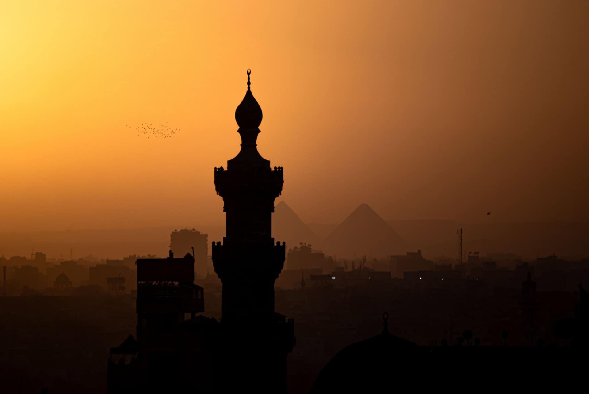 vue aerienne le caire