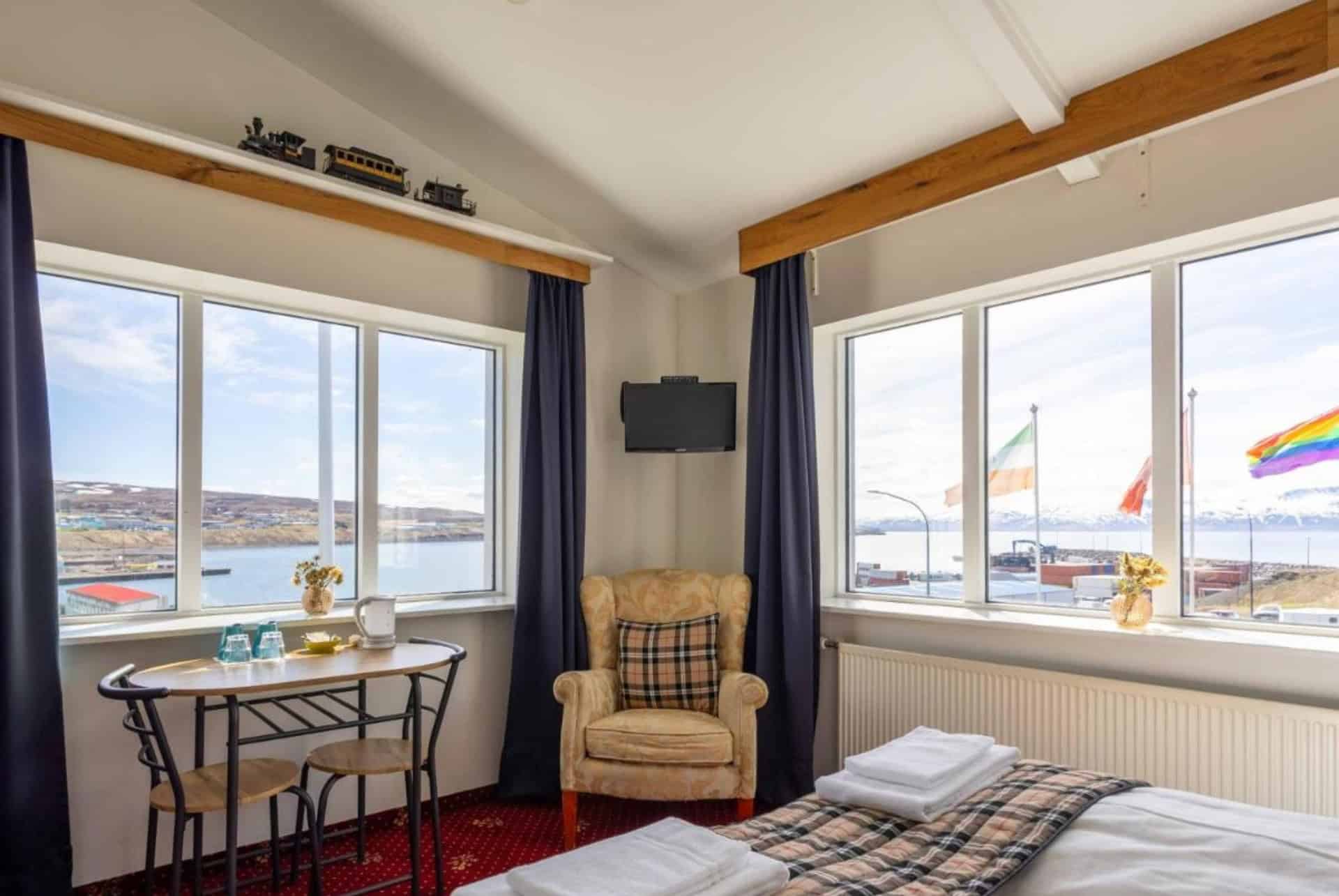 Húsavík Cape Hotel vue