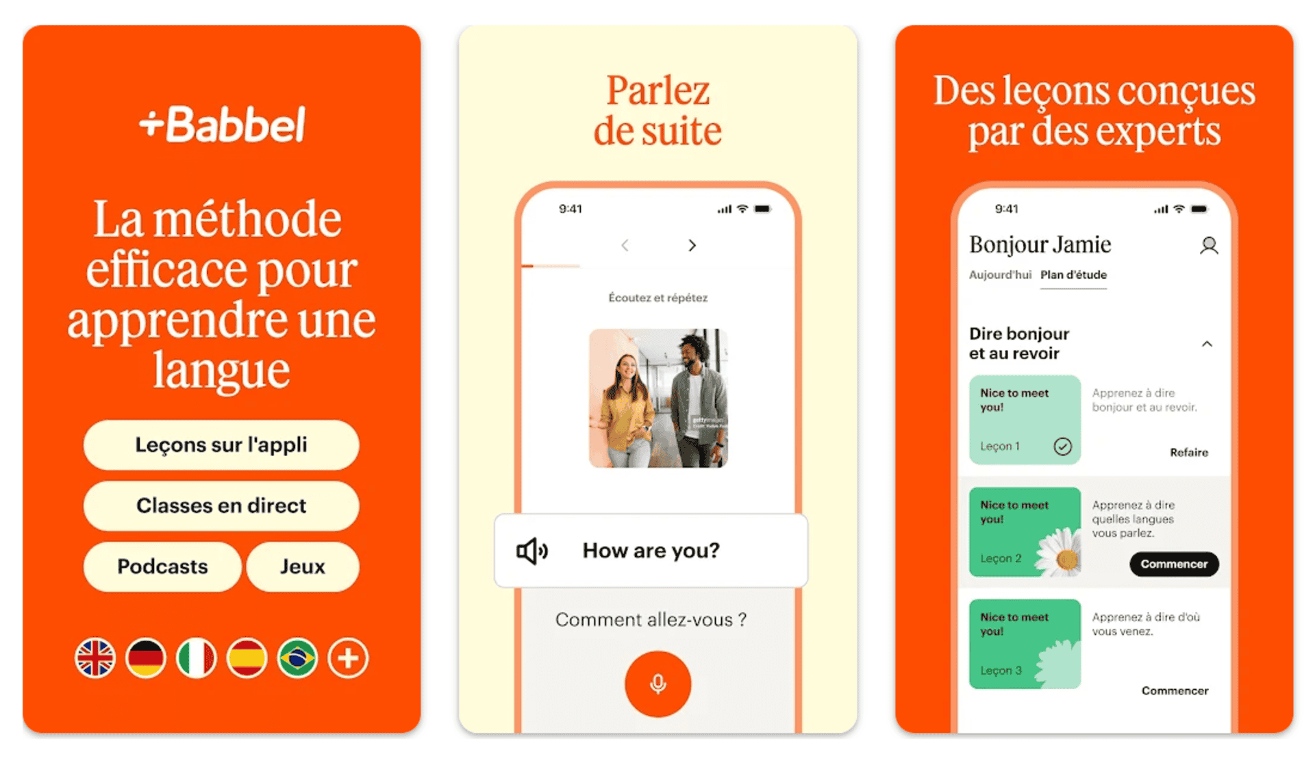 babbel meilleures applications pour apprendre anglais