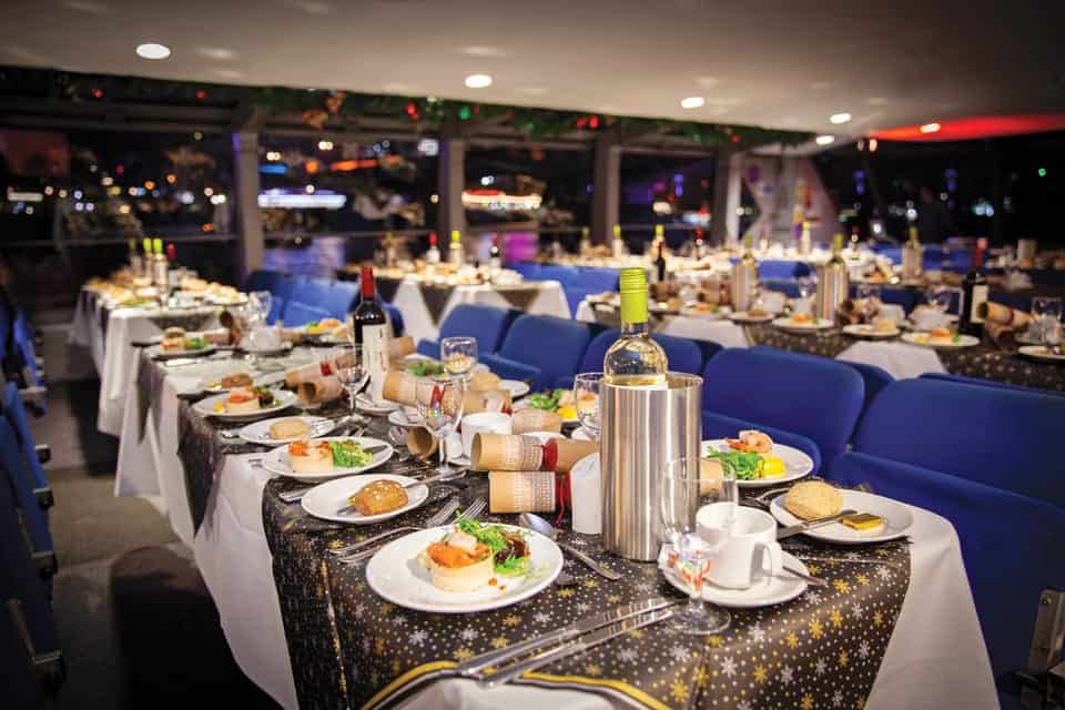 diner croisiere de noel londres