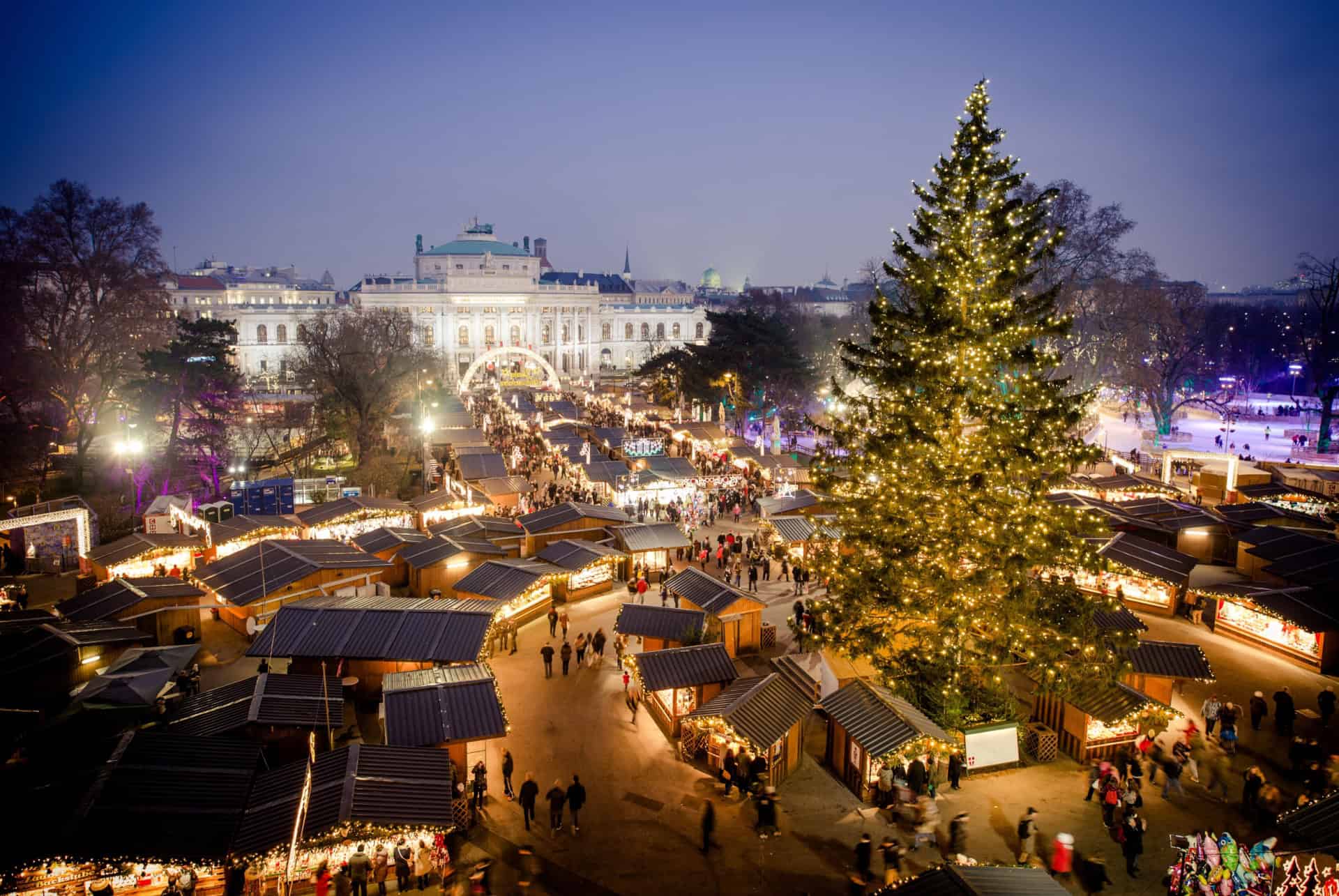 marche de noel vienne decembre