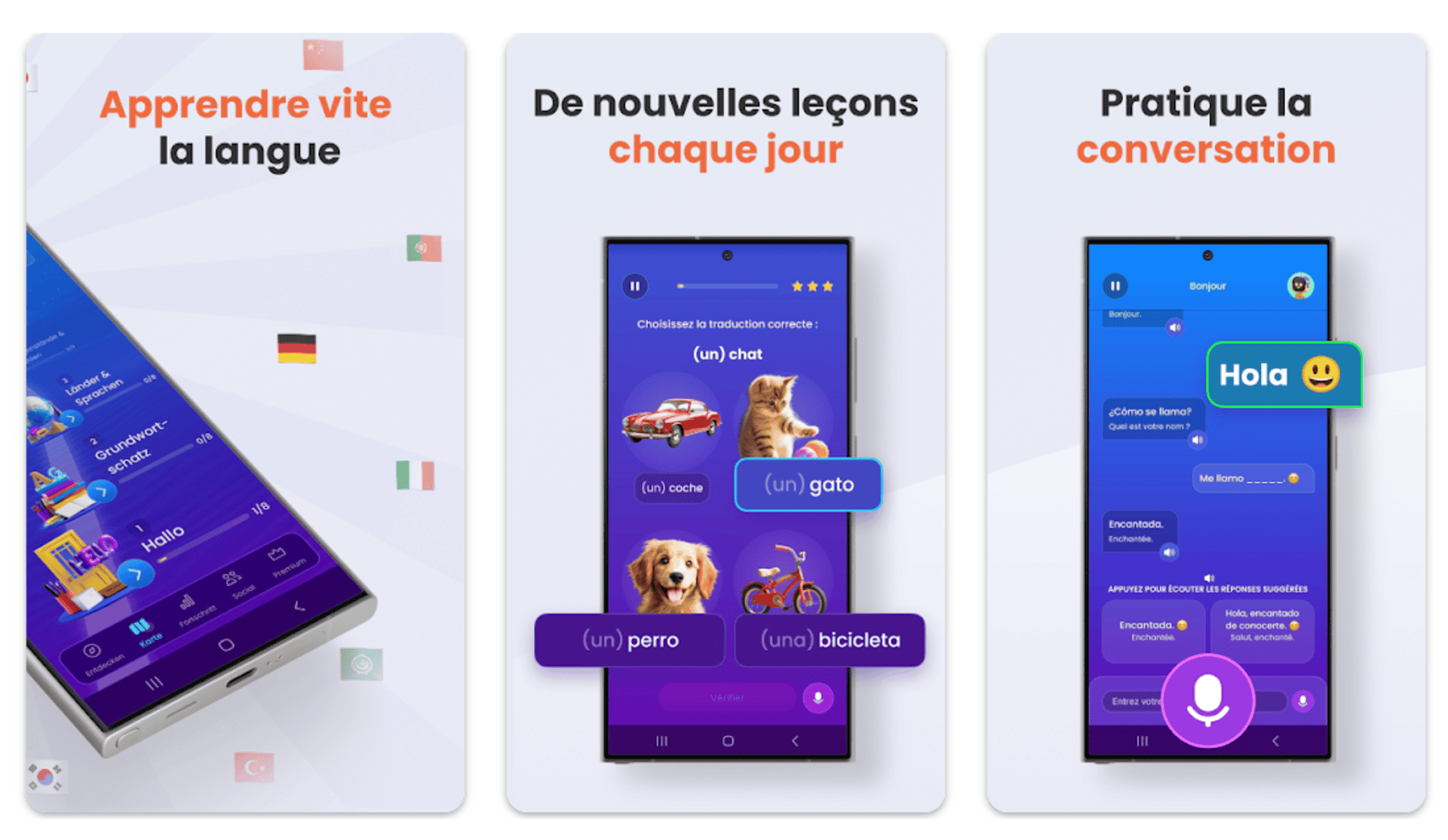 mondly applications pour apprendre anglais