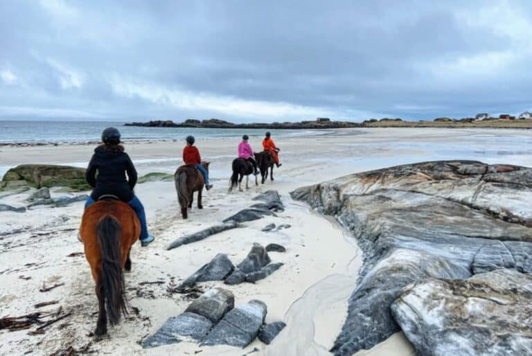 Randonnée à cheval à Hov et Hovsund