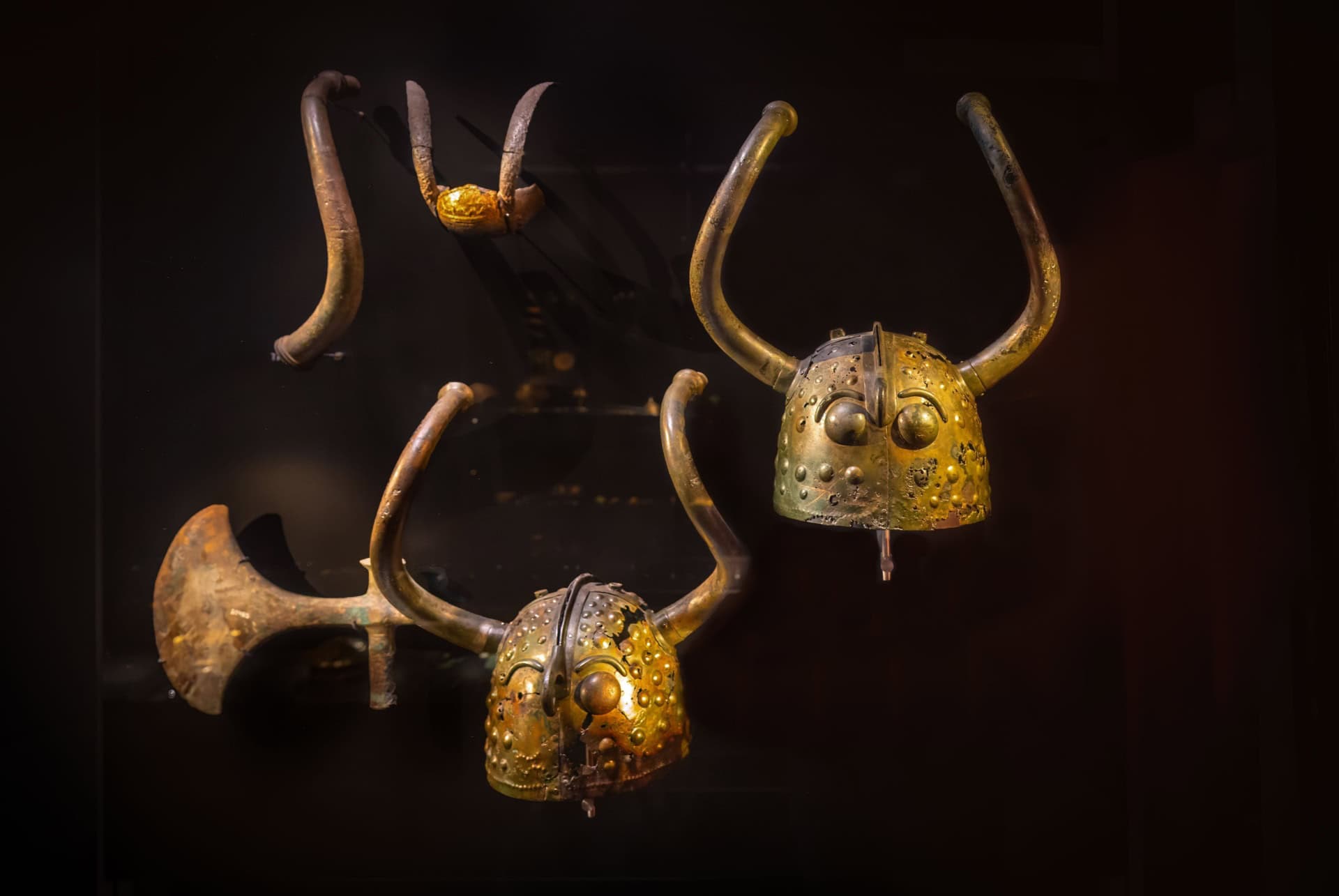 casques vikings musee national copenhague