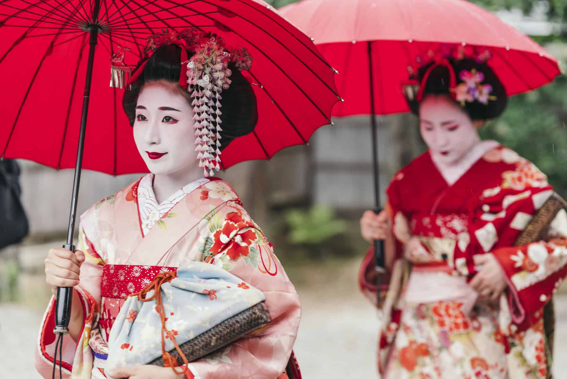 geisha japon ou coree du sud