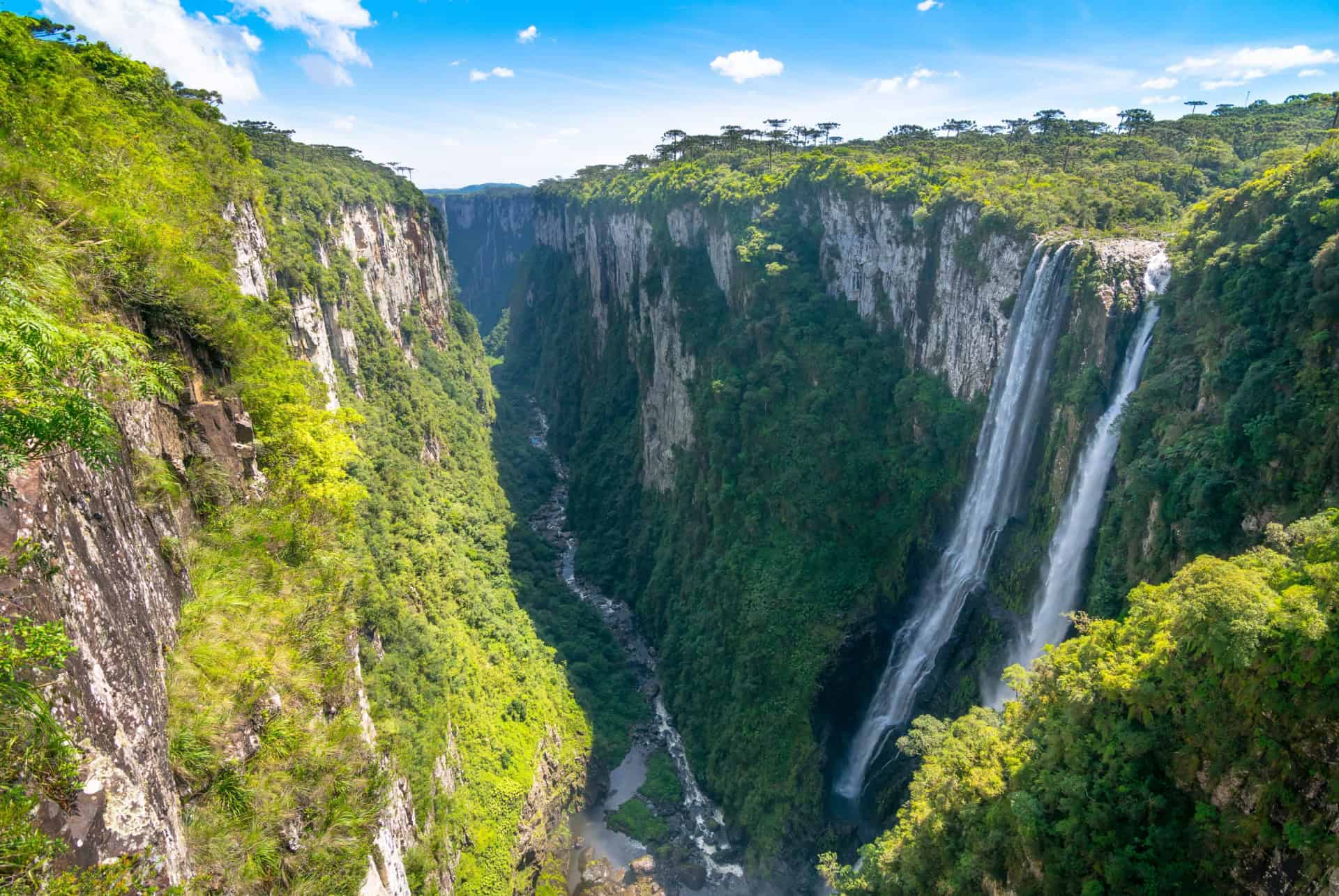 plus grands canyons du monde bresil