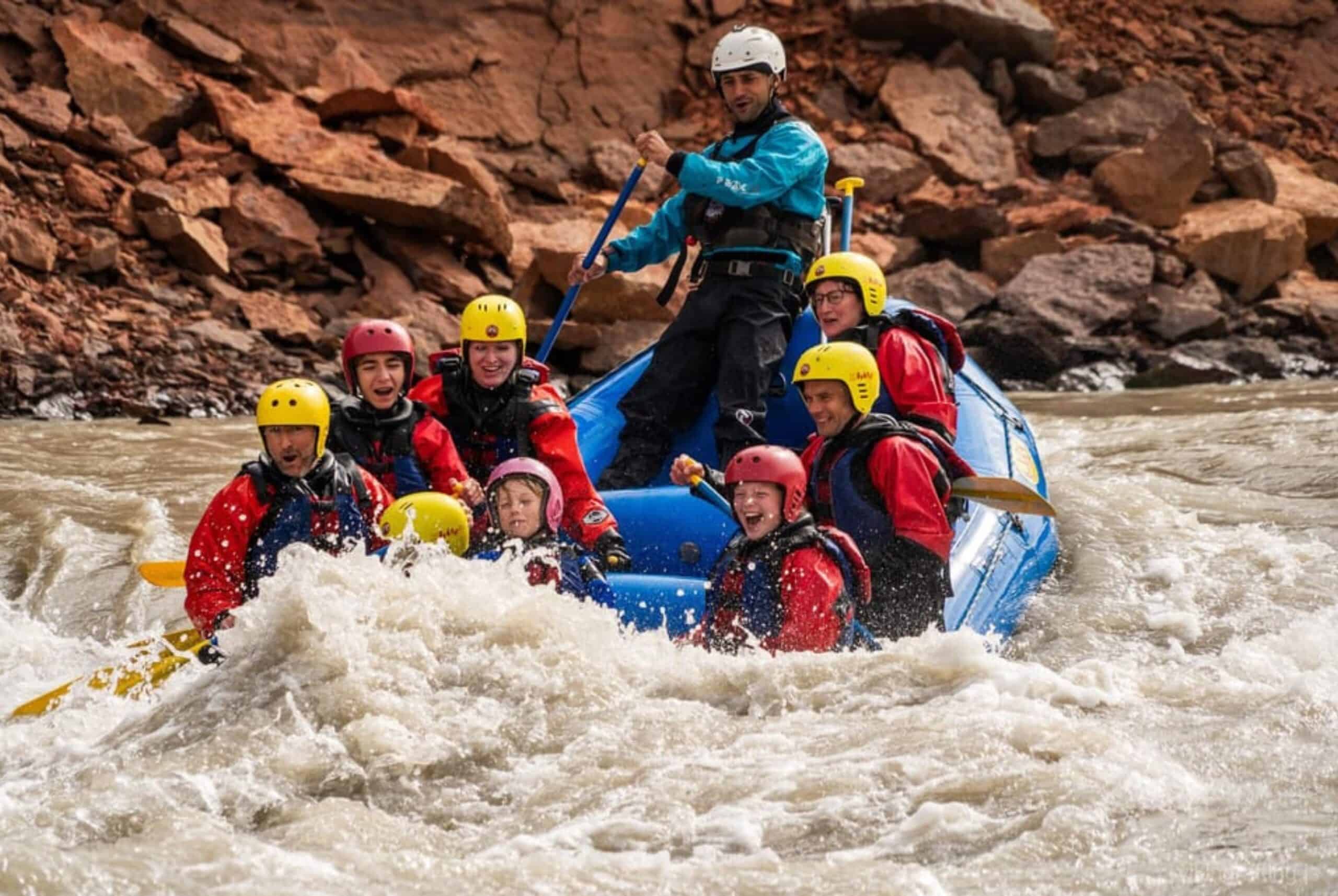 rafting en famille islande