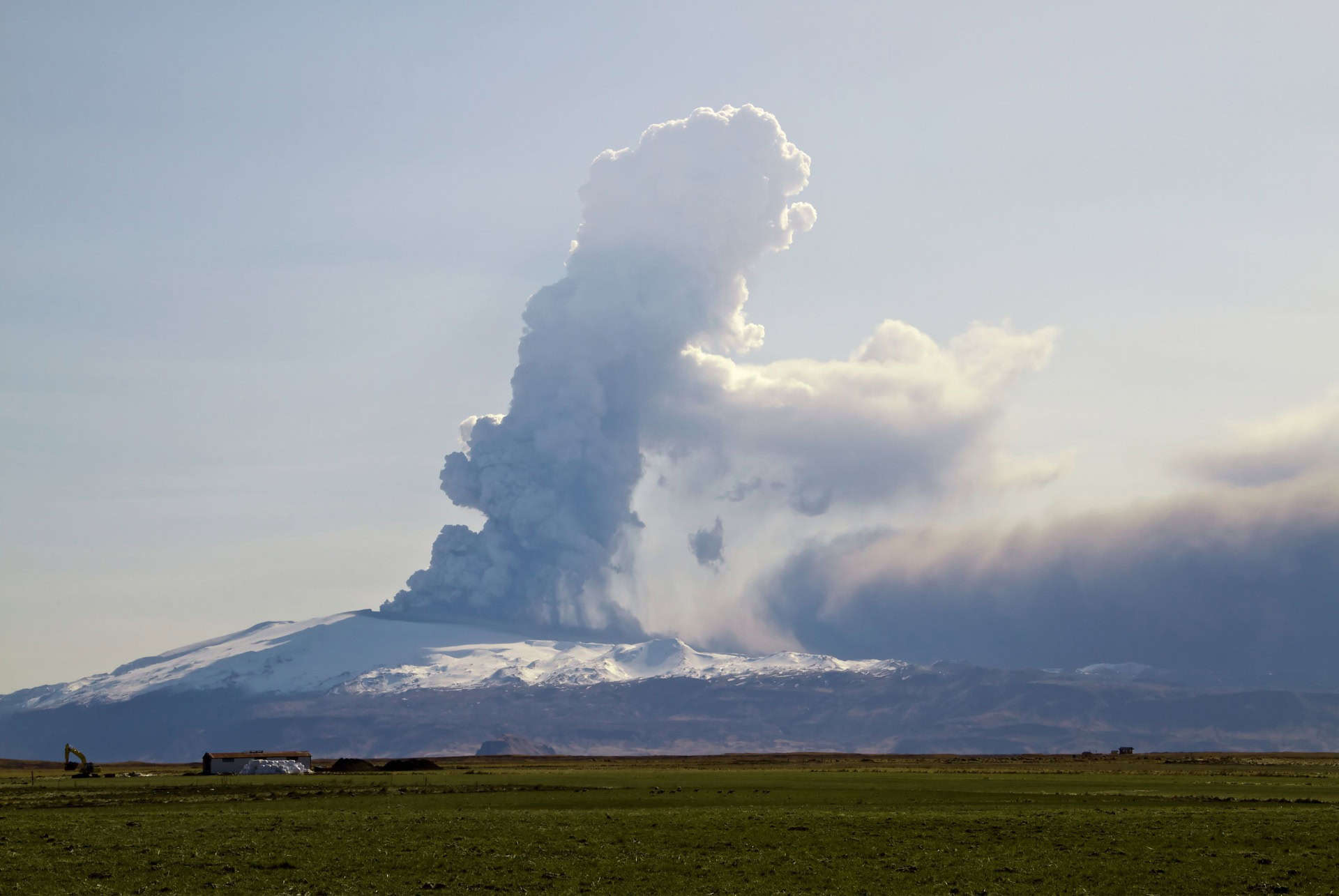 volcan glacier eyjafjallajokull