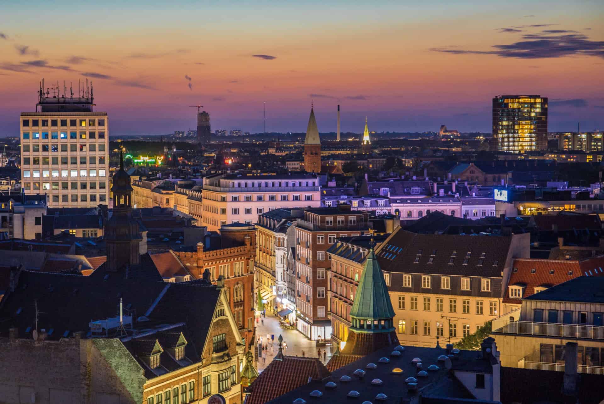 vue depuis la tour Rundetårn