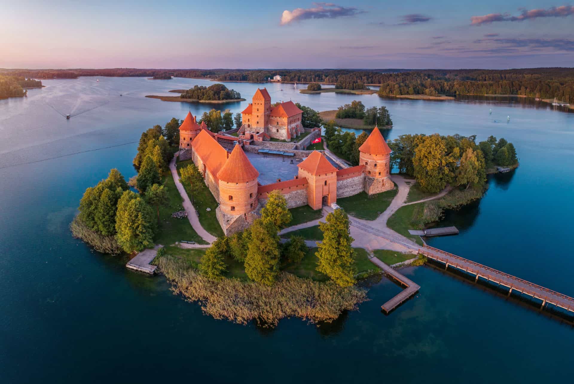 chateau trakai lituanie