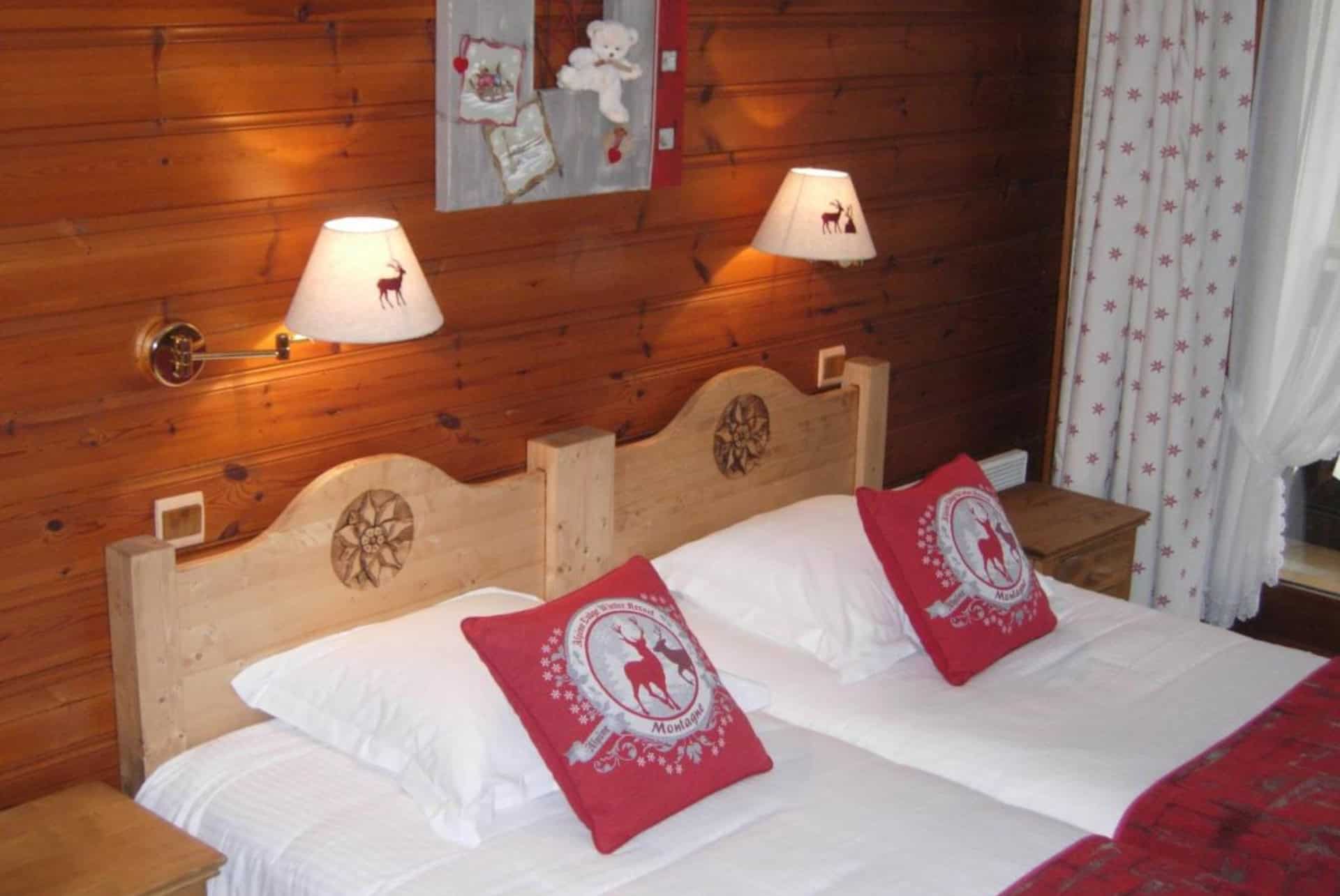 hotel bois de lune chambre