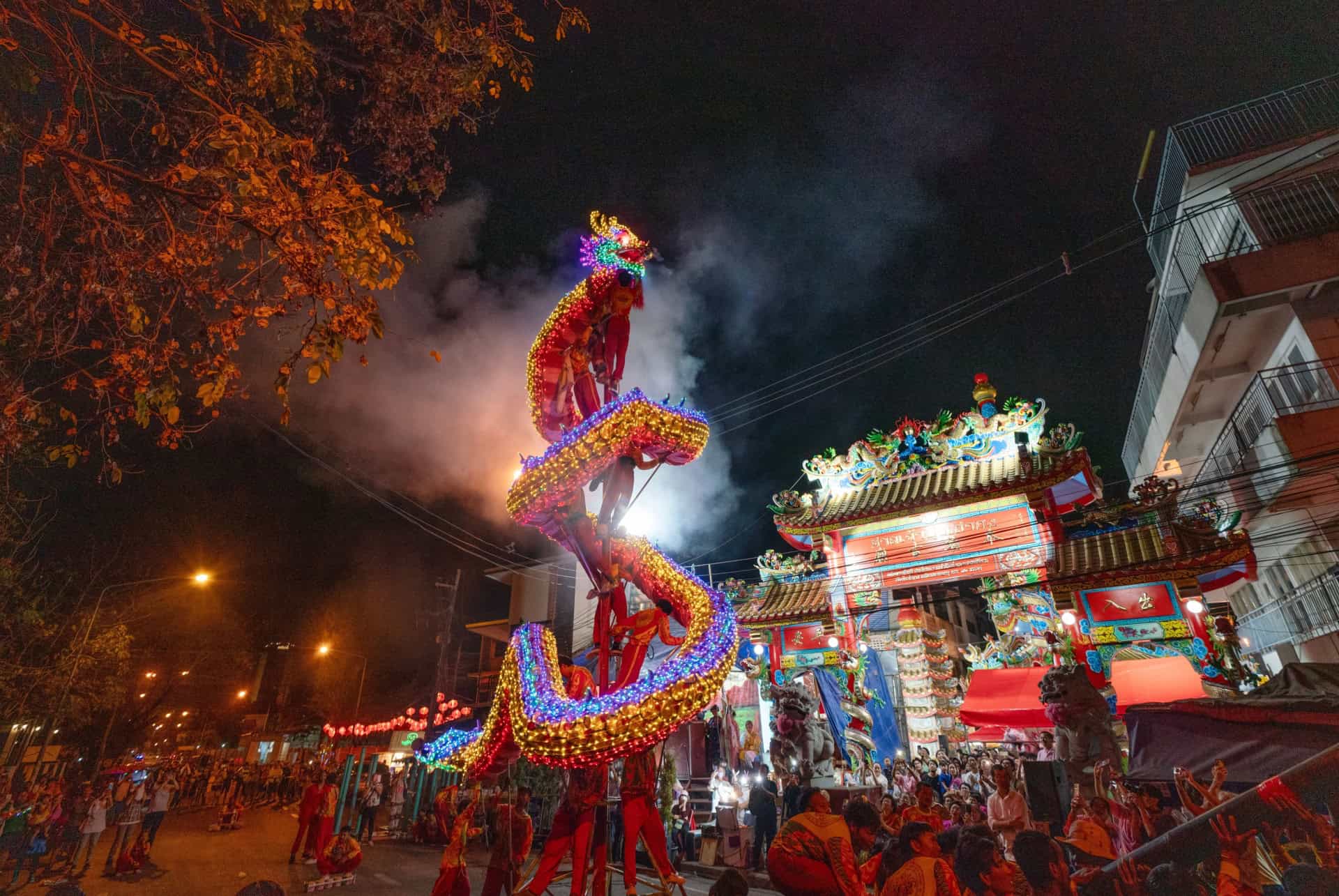 nouvel an chinois à Chiang Mai