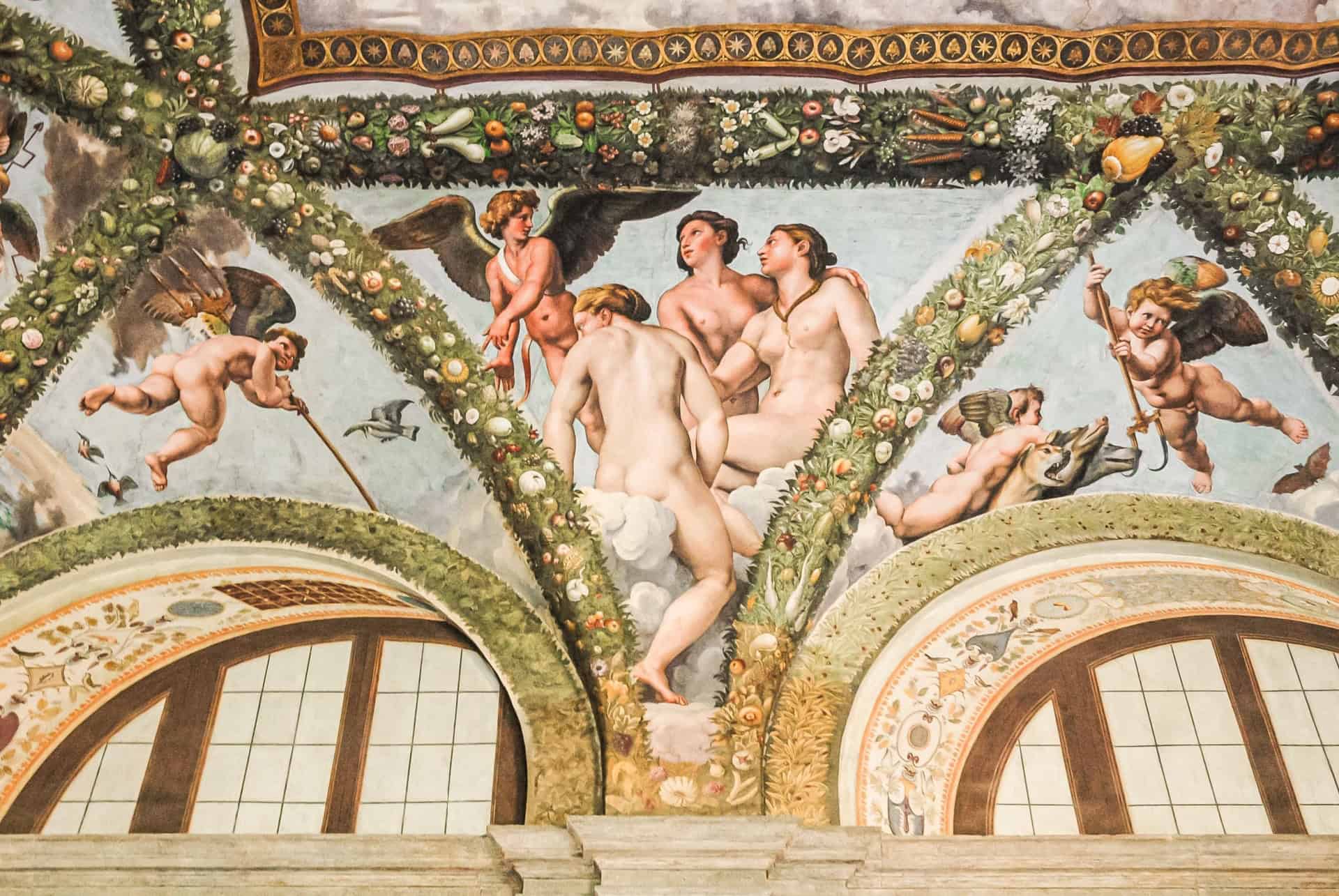 villa farnesina fresque