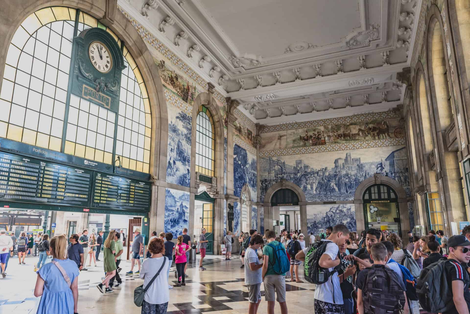 gare de porto en avril