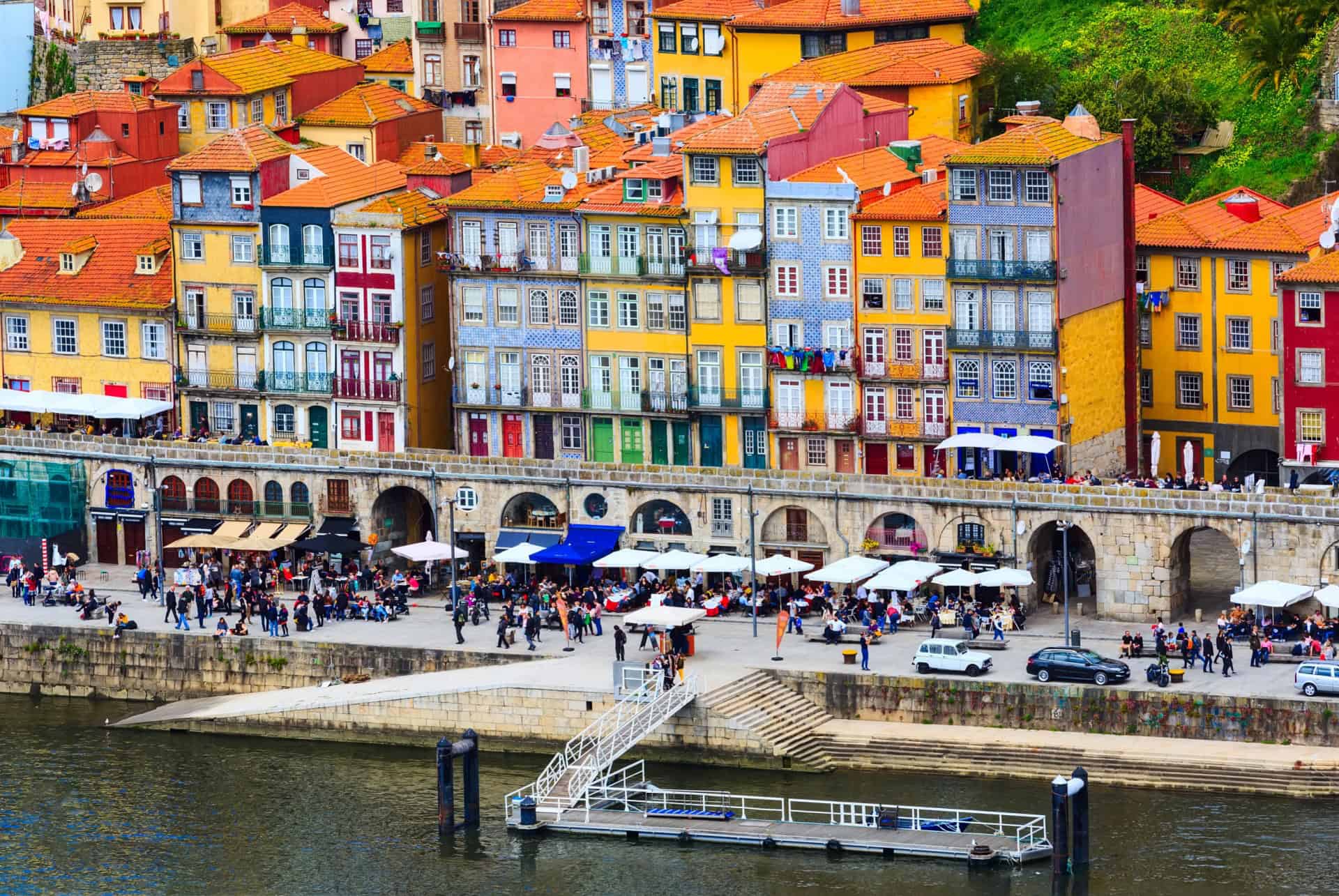 quartier ribeira porto en avril