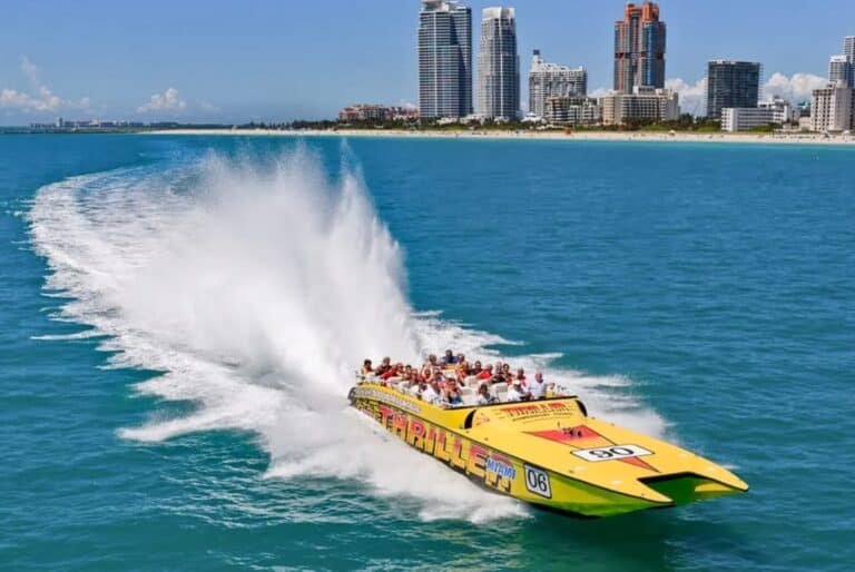 Tour en speedboat à Miami